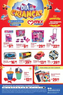 Mateus ofertas Dia das Crianças - Pré-Visualização do folheto da loja Mateus, válido de 07/10/2026