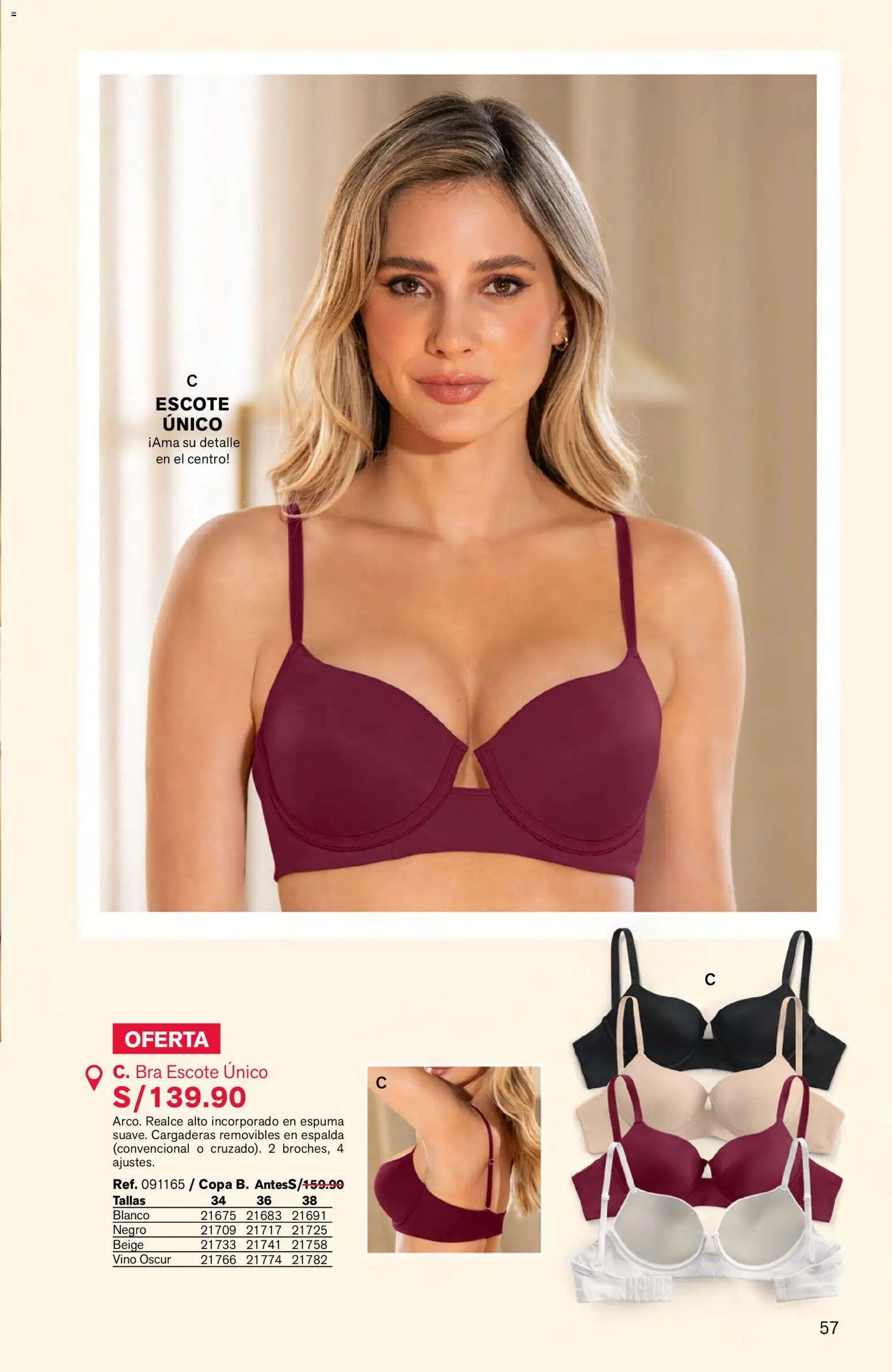 Catálogo Leonisa válido desde 04.06.2026 | Página: 57 | Productos: Vino