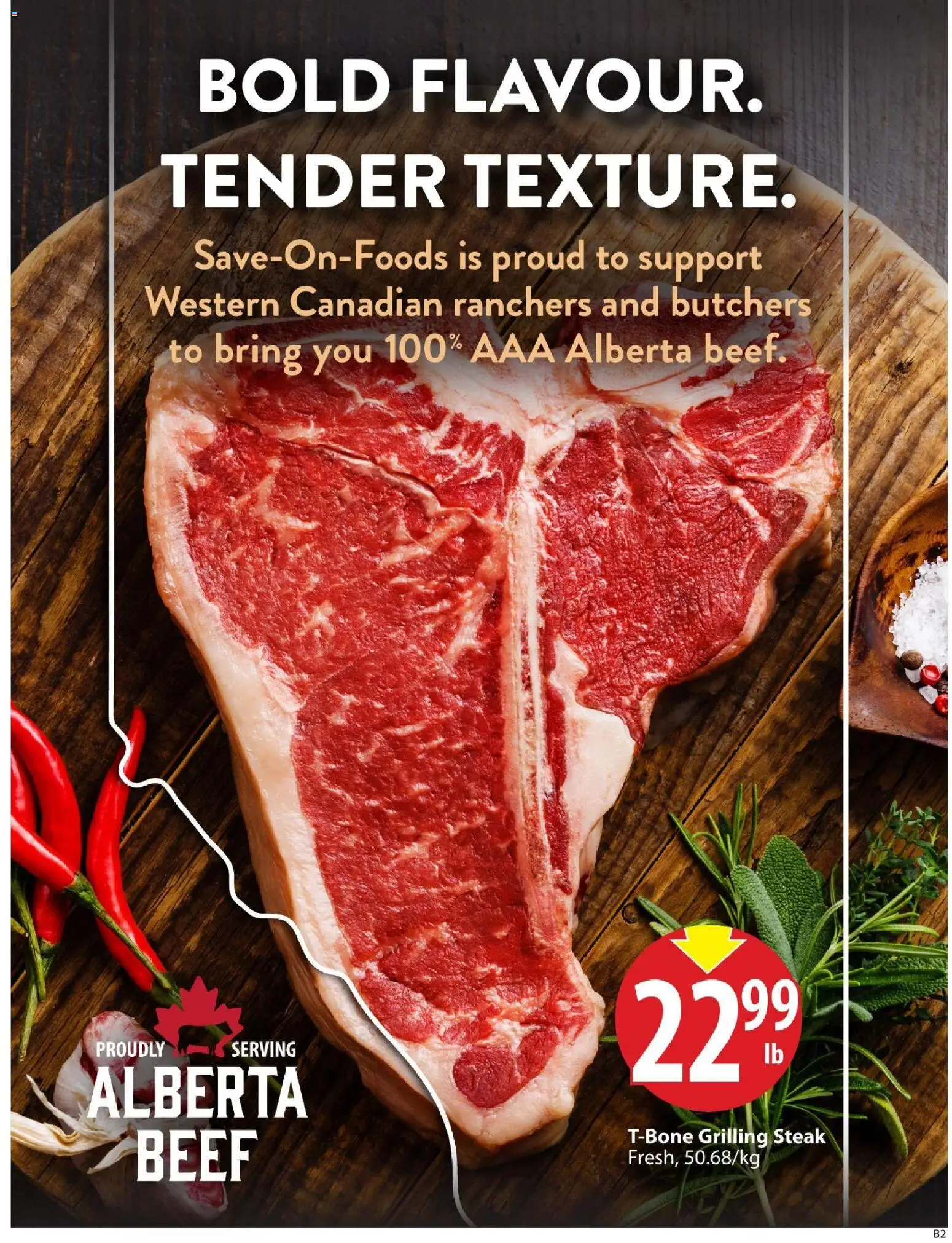 Save on foods flyer valid from Aug 13, 2026 | Page: 10 | Products: Beef, Steak