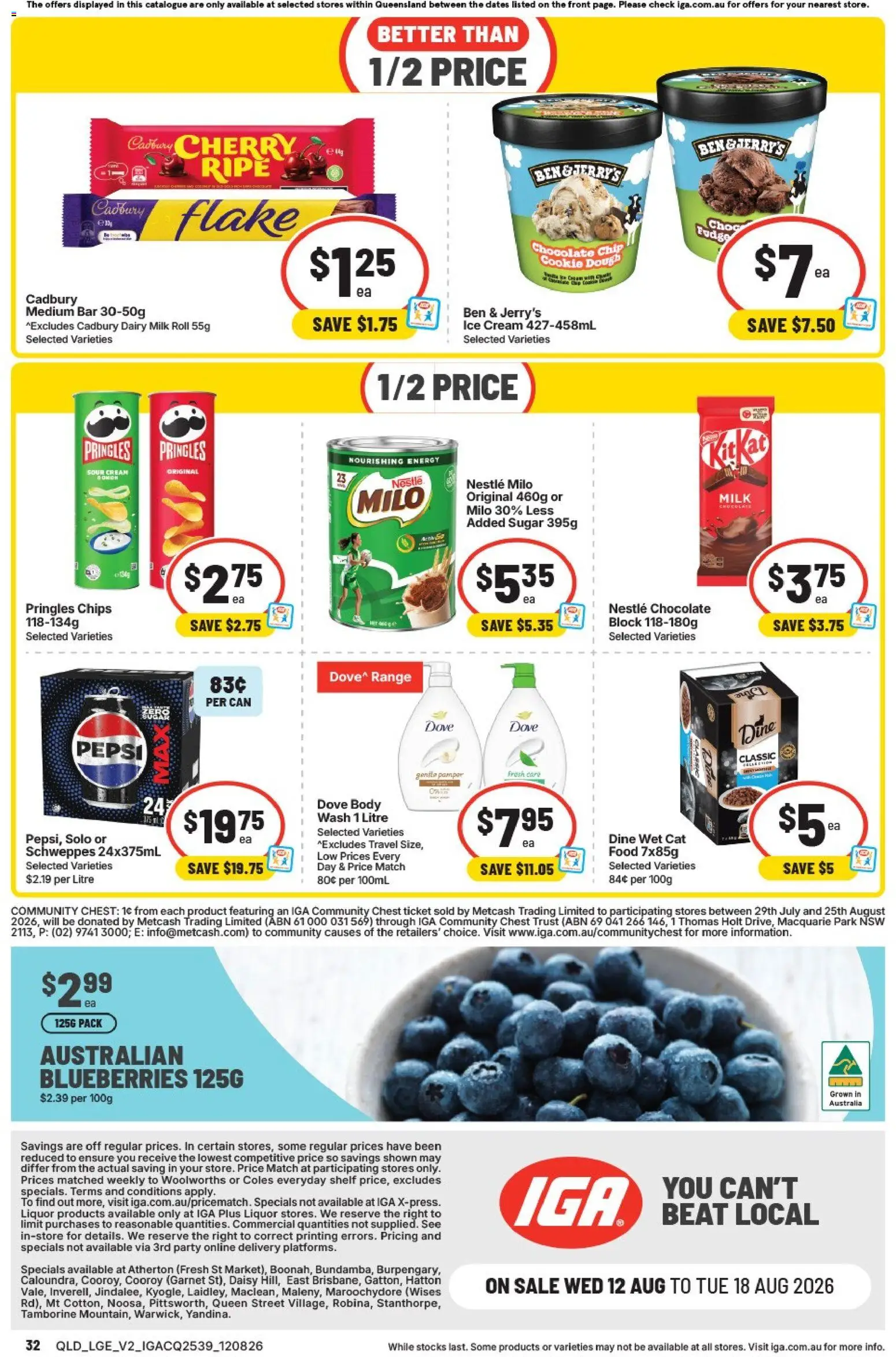 IGA catalogue - valid from 12/08/2026 | Page: 32 | Products: Food, Dairy, Sour cream, Cream
