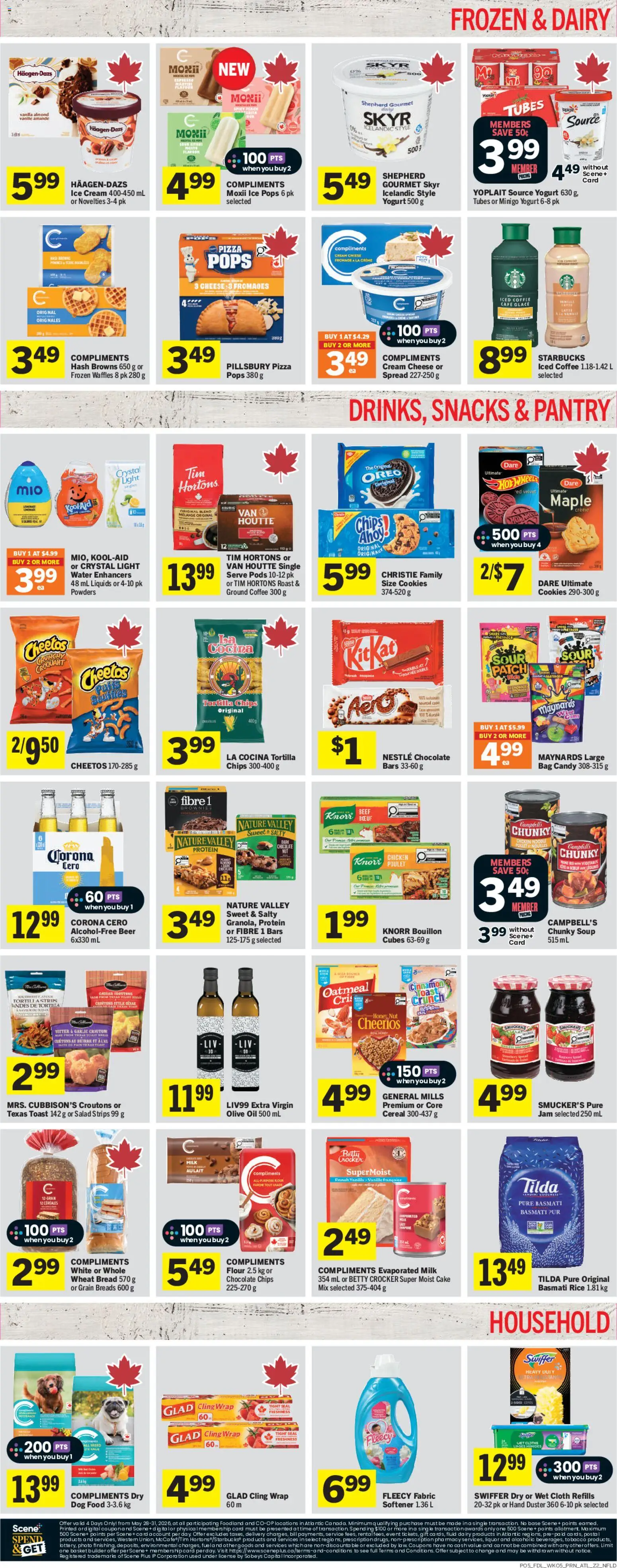 Foodland flyer valid from 28.05.2026 | Page: 6 | Products: Cream, Game, Yogurt, Beer