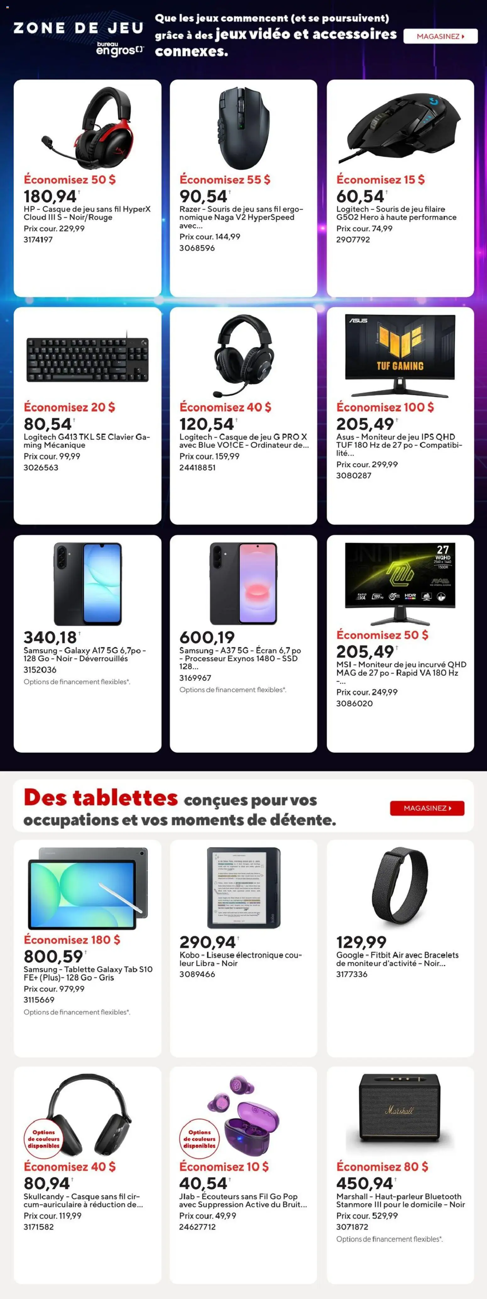 Staples flyer valid from Sep 25, 2026 | Page: 14 | Products: Video