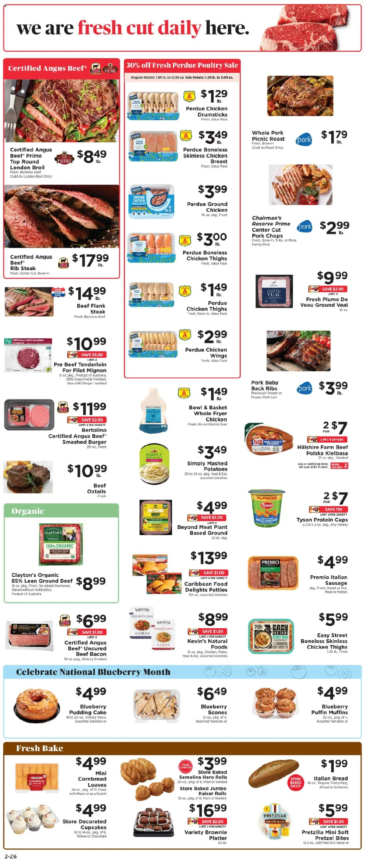 ShopRite Weekly Ad - valid from 07/12/2026 | Page: 5 | Products: Sausage, Beet, Ground beef, Poultry