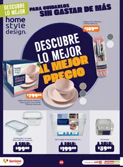 Vista previa de Soriana Descubre lo mejor al mejor precio Híper Nacional, nuevo folleto de la tienda, válido en México a partir del 31/08/2026 | Página: 27 | Productos: Vajilla, Juego, Contenedor