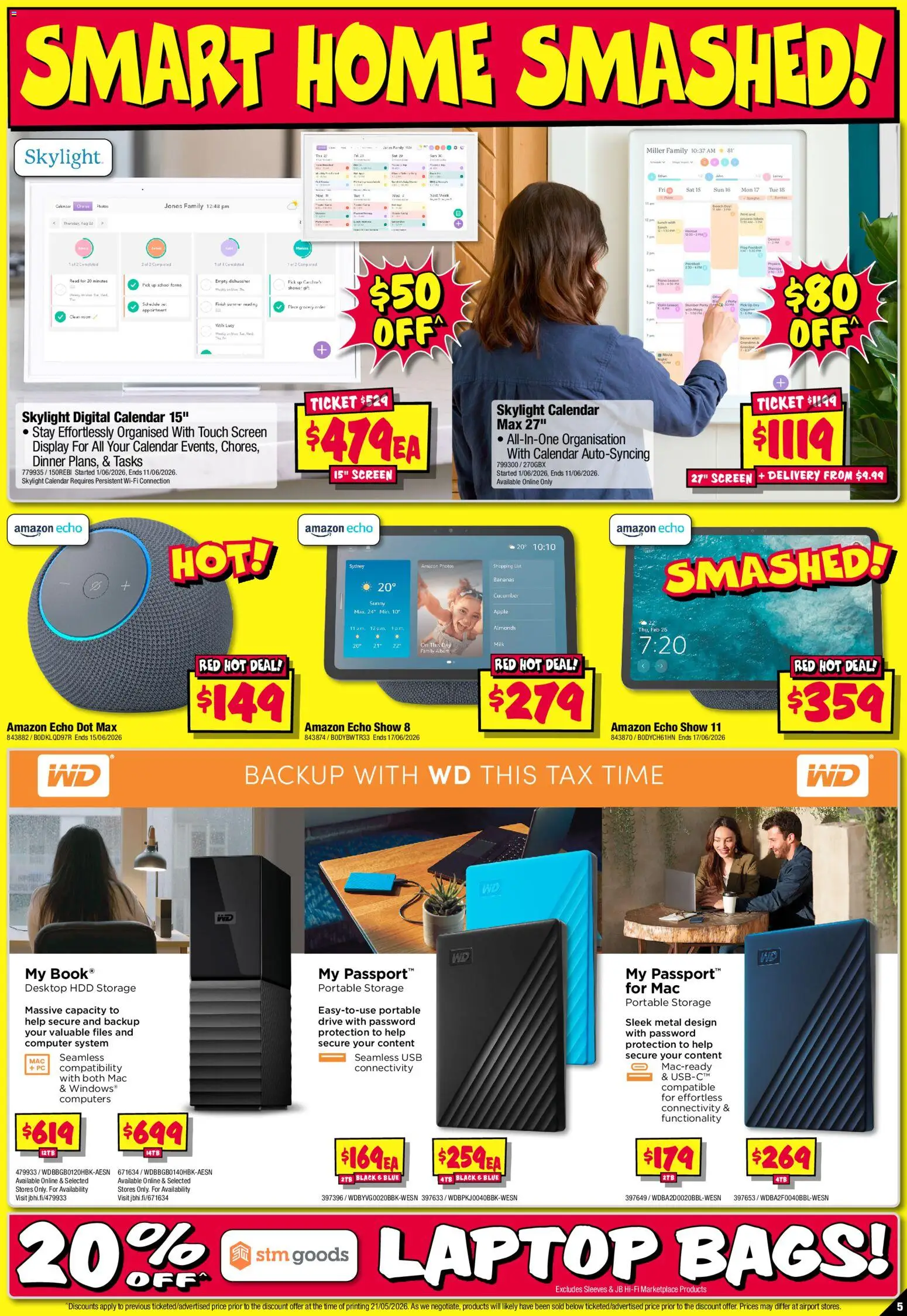 JB Hi-Fi catalogue - valid from 04.06.2026 | Page: 5 | Products: Digital, Laptop, Usb, Portable