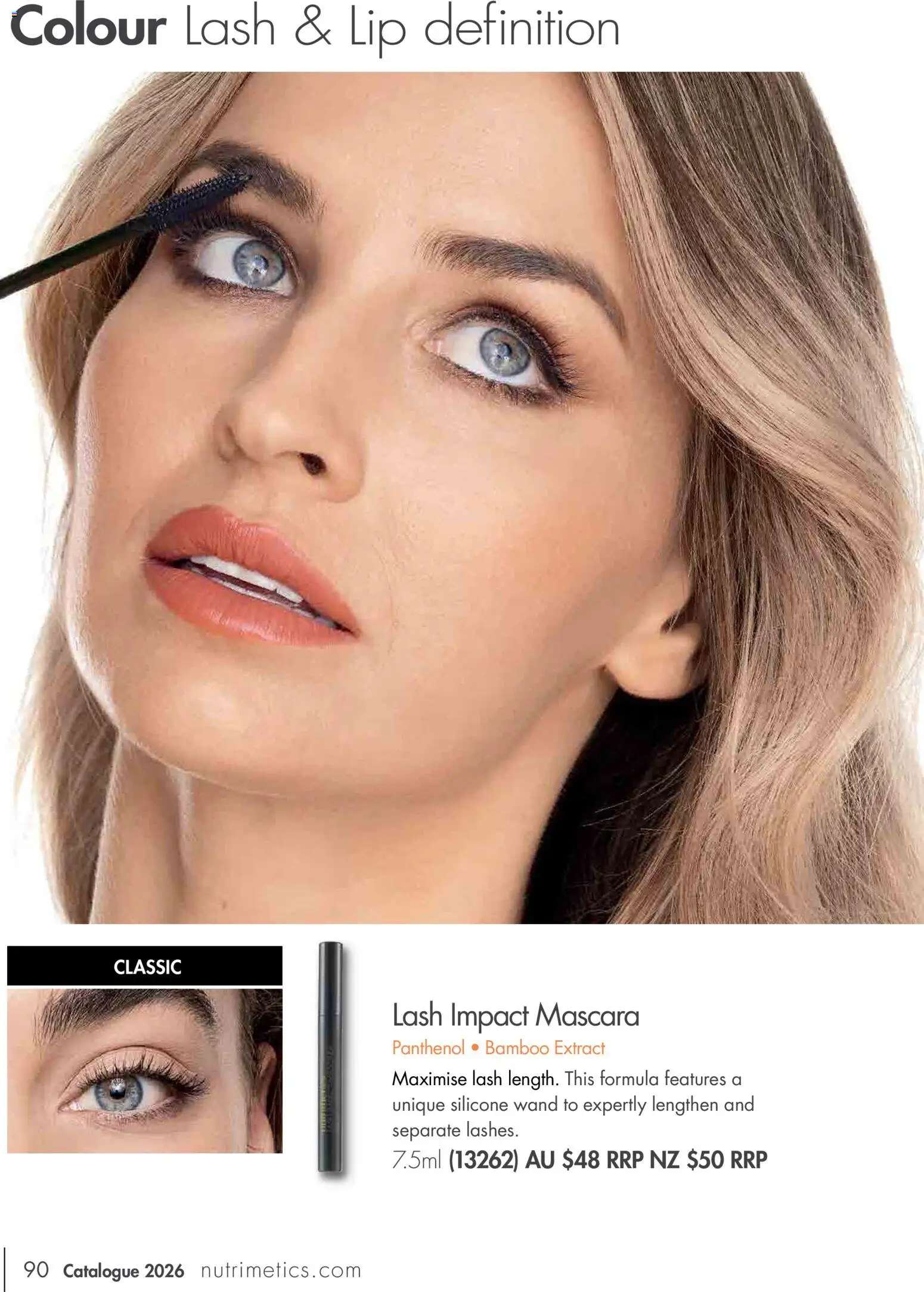 Nutrimetics catalogue - valid from 01/01/2026 | Page: 90 | Products: Mascara