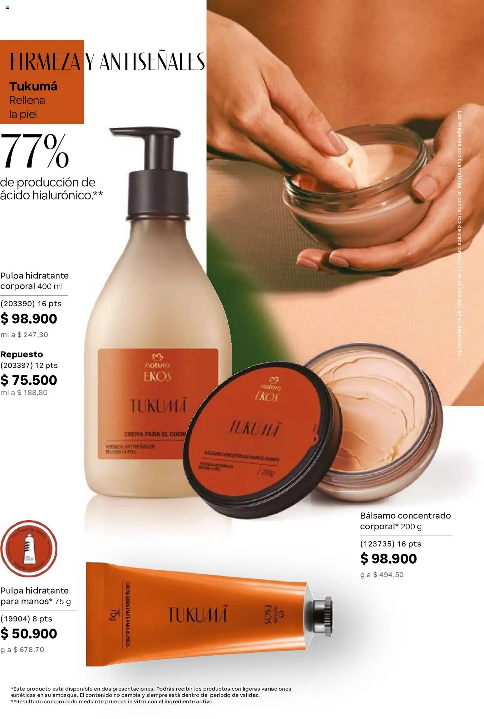 Natura revista - valida desde el 02/09/2026 | Página: 121 | Productos: Crema, Bálsamo