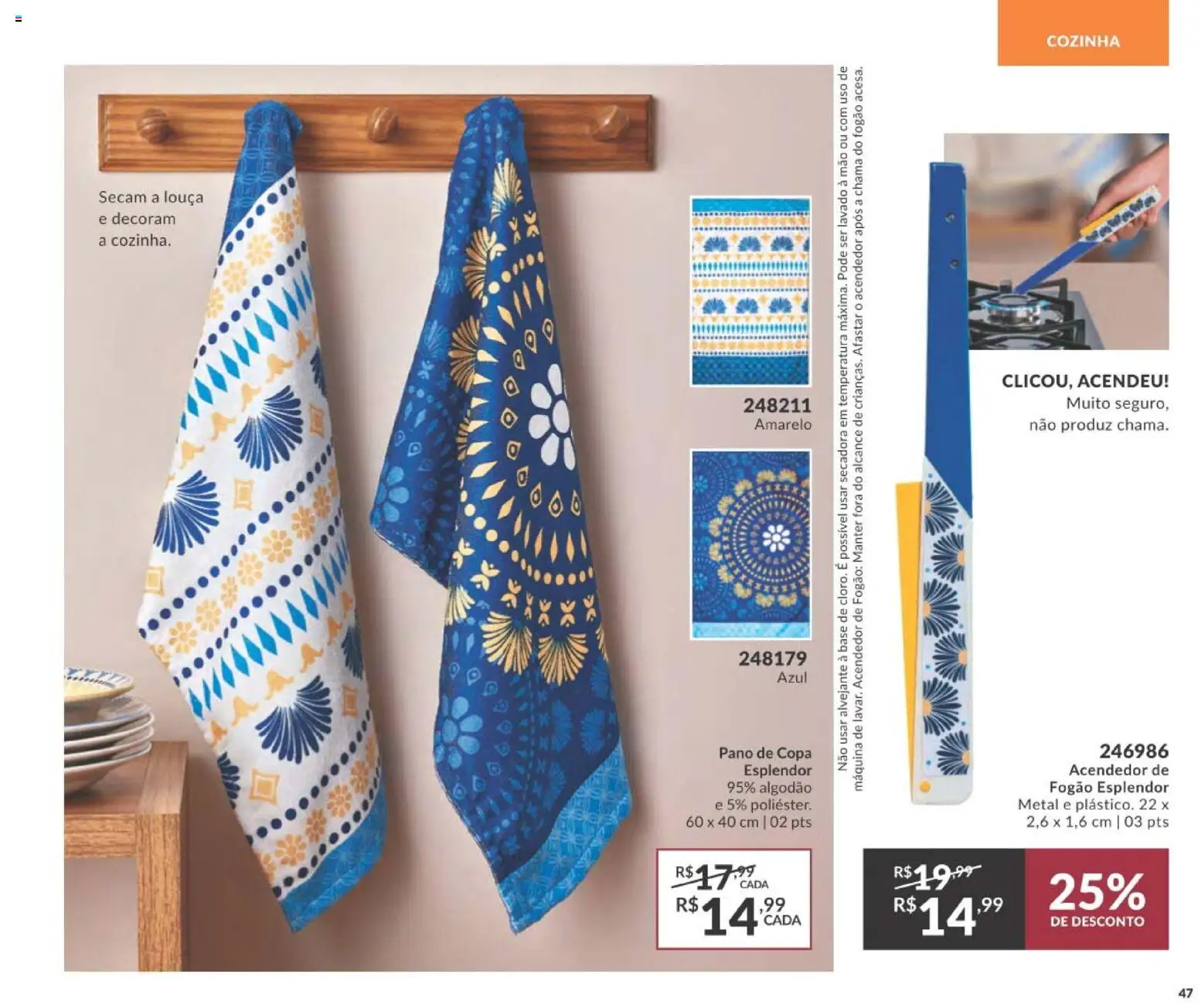 Avon Folheto - válido de 21/09/2026 | Página: 47 | Produtos: Alvejante, Louça, Copa, Algodão