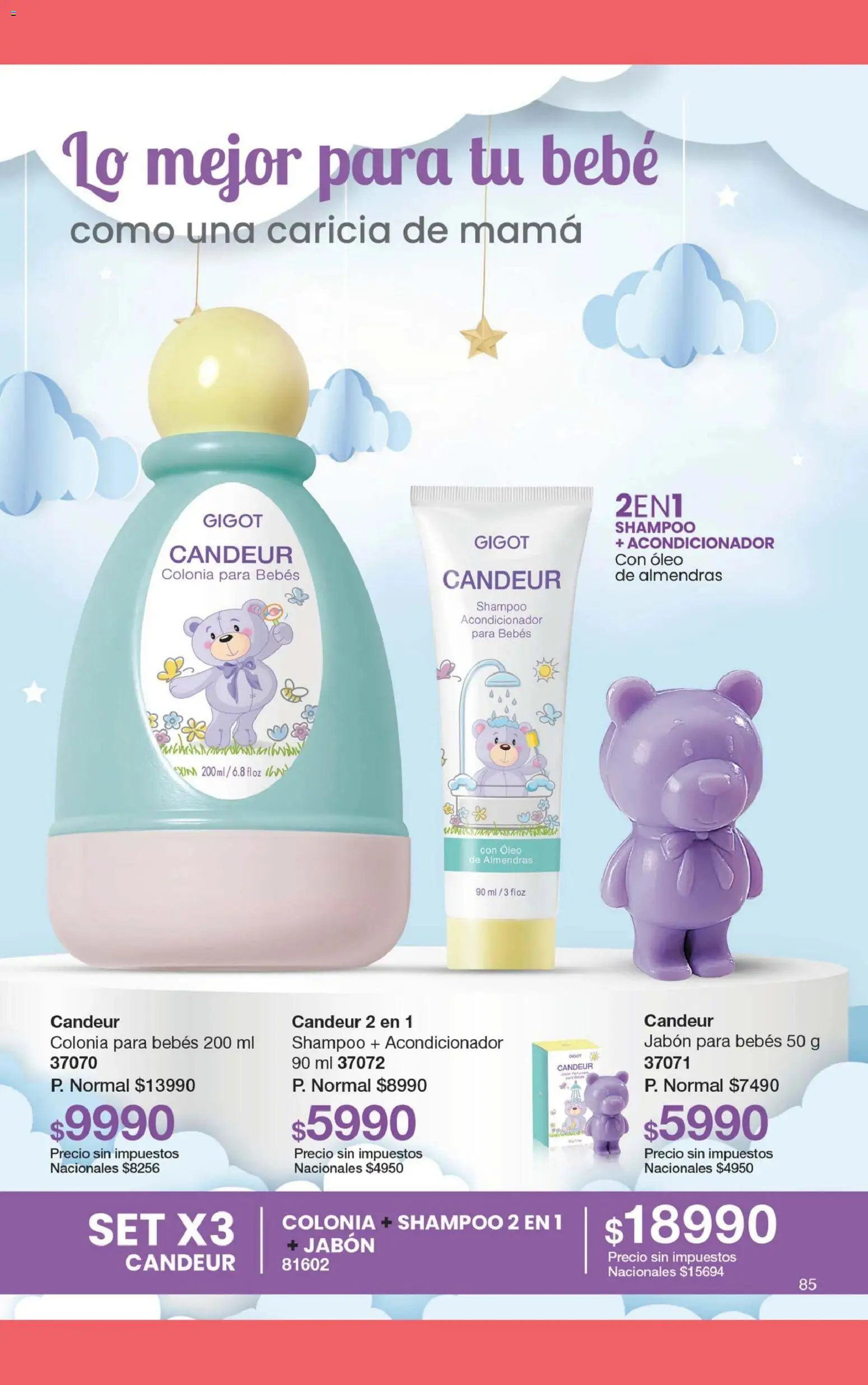Gigot - CAMPAÑA 09 │ válido desde el 18.05.2026 | Página: 61 | Productos: Almendras, Shampoo, Acondicionador, Jabón