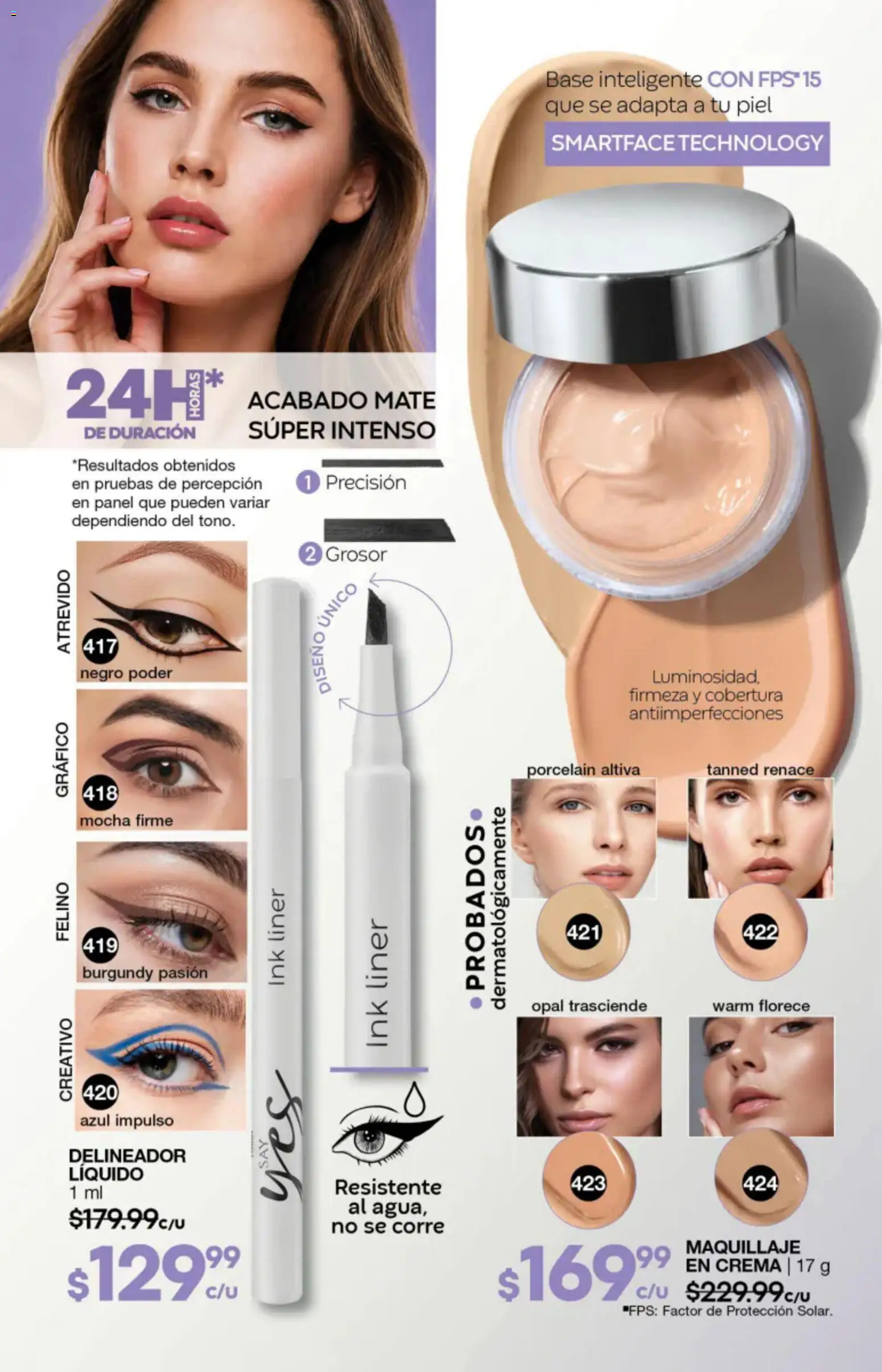Nuevas ofertas de Fuller válidas en toda la República Mexicana desde el 08/07/2026. ¡Encuentra las mejores ofertas en Fuller campaña 7 2026! | Página: 144 | Productos: Crema, Mate, Maquillaje, Delineador