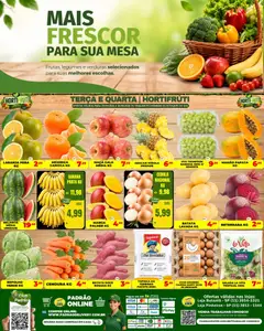 Supermercado Padrão ofertas Hortifruti - Pré-Visualização do folheto da loja Supermercado Padrão, válido de 29/09/2026