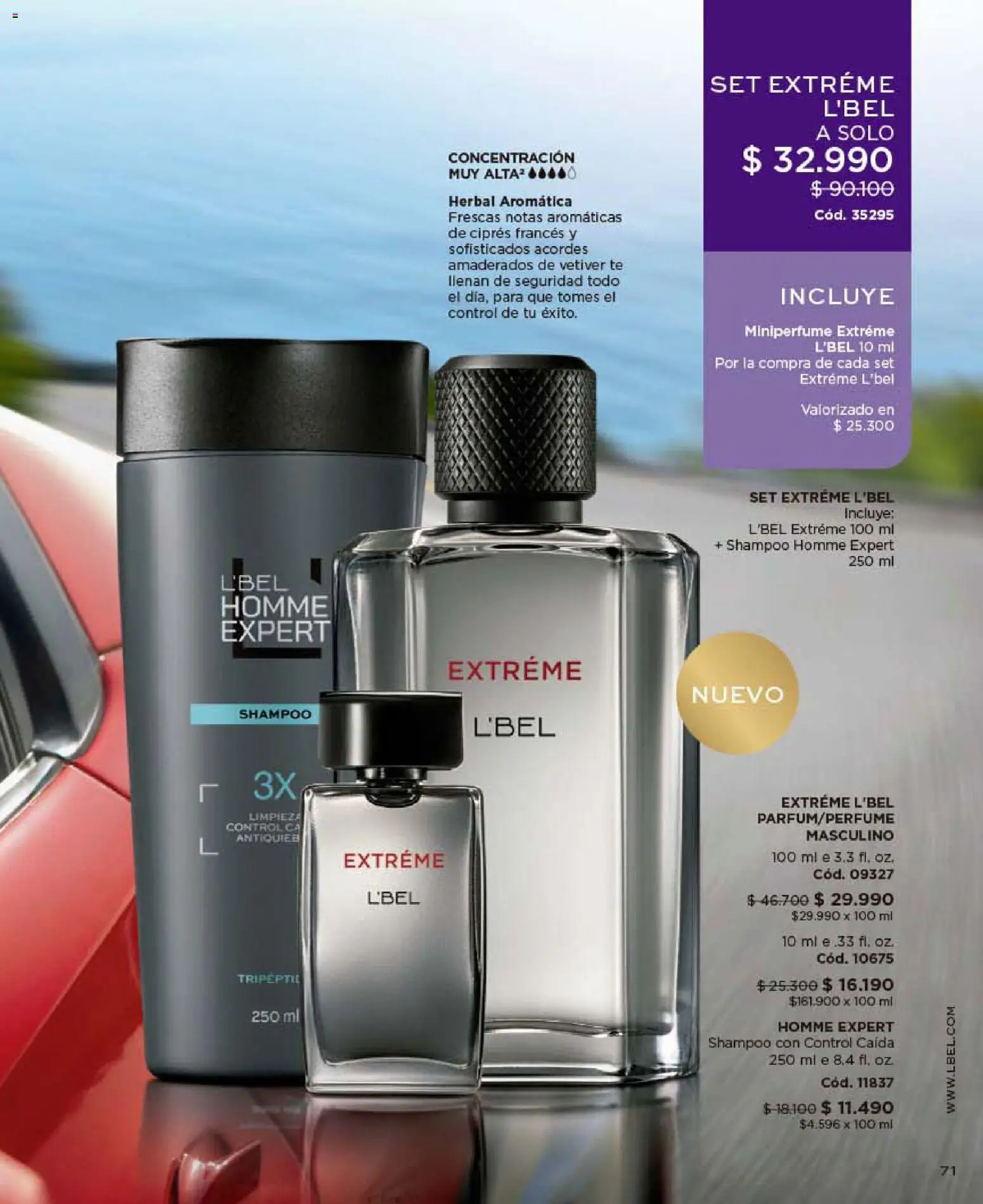 Catálogo L'Bel Campaña 10 │ válido desde el 01.06.2026 | Página: 71 | Productos: Shampoo, Té