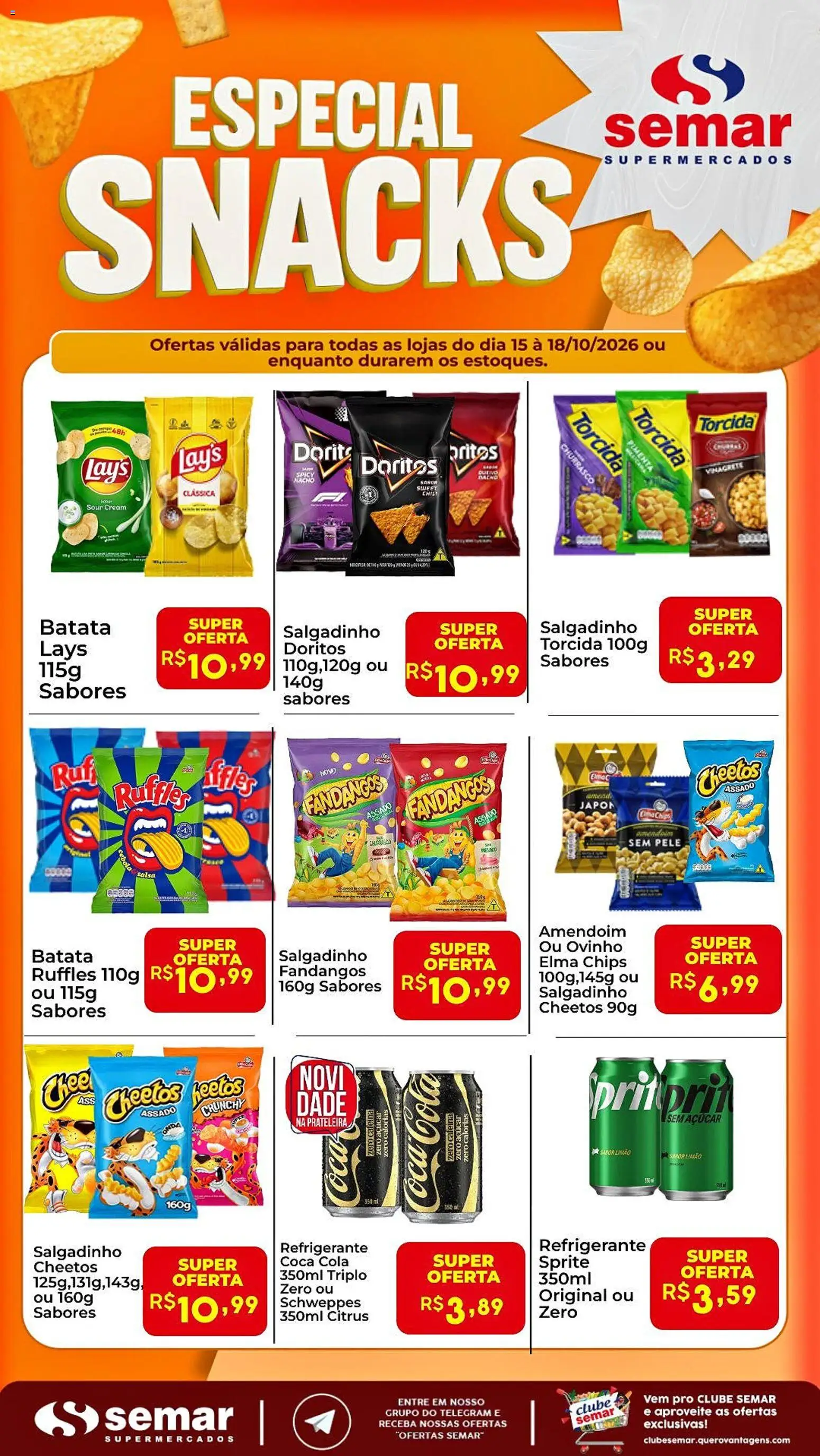 Semar Supermercado Folheto - válido de 15/10/2026 | Página: 1