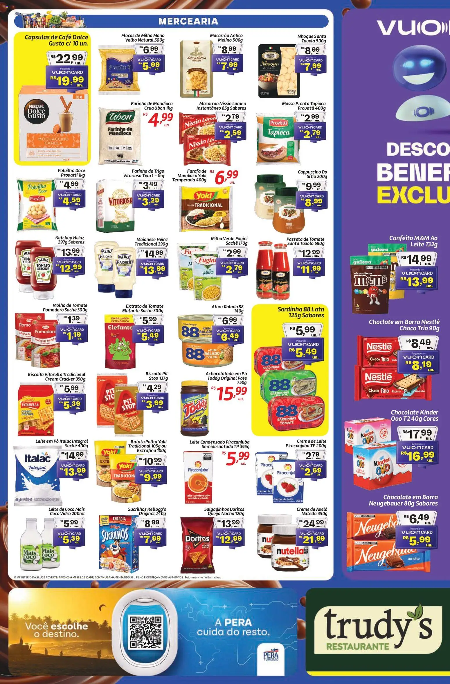 Comper Folheto - válido de 16.03.2026 | Página: 2 | Produtos: Achocolatado, Queijo, Sucrilhos, Maionese