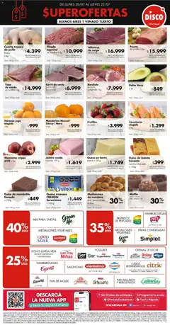 Vista previa Disco ofertas válido desde el 19/07/2026