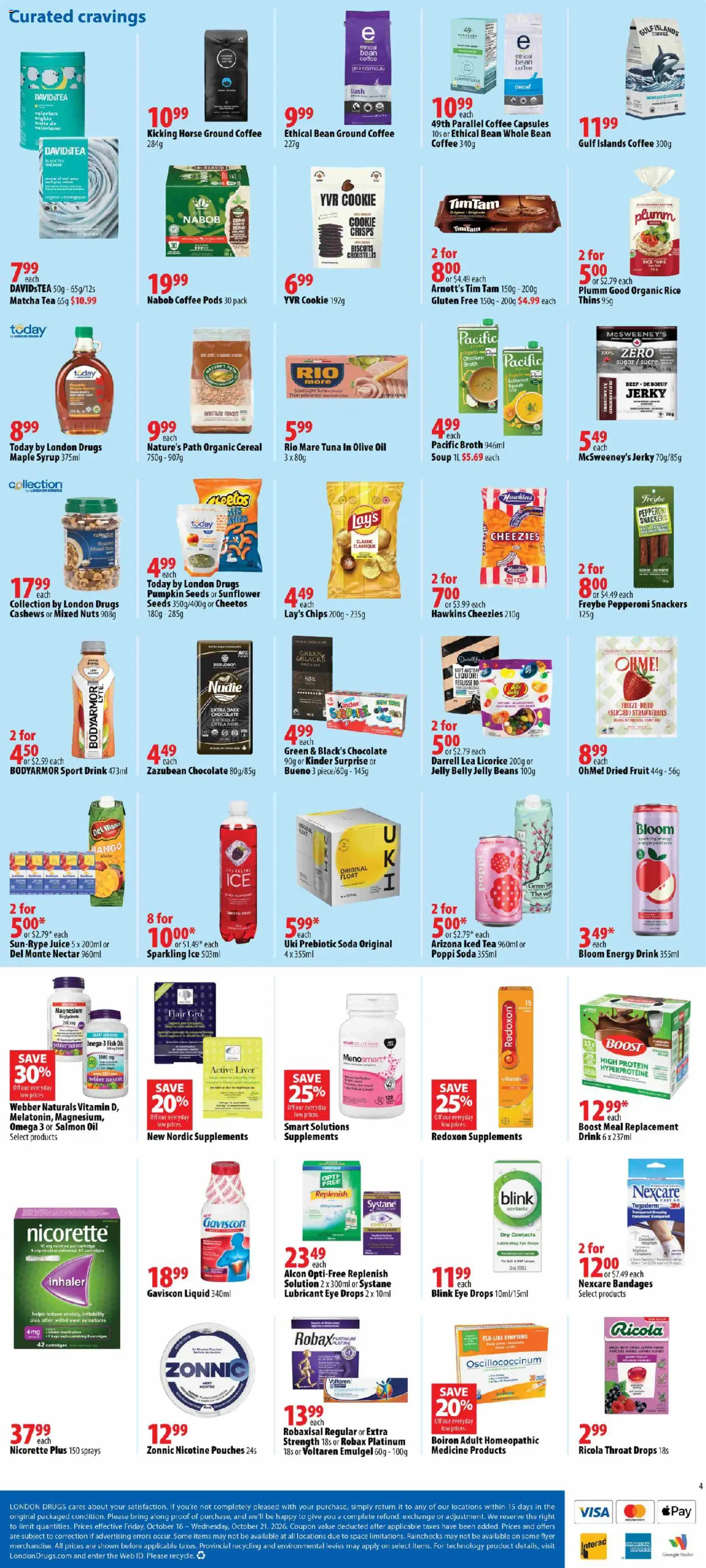 London Drugs flyer valid from Oct 16, 2026 | Page: 4