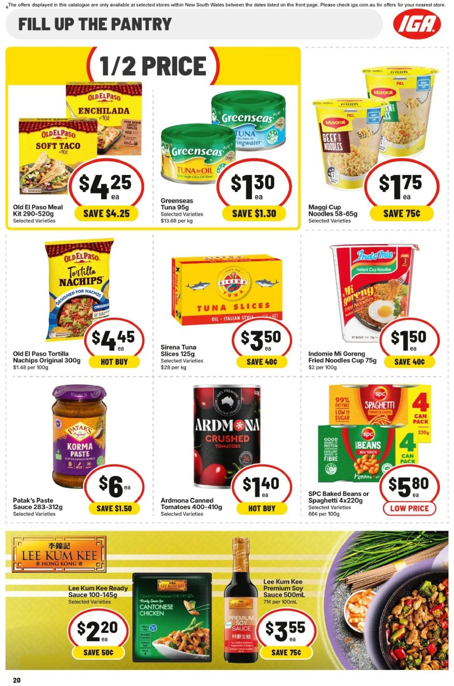 IGA catalogue - valid from 07/10/2026 | Page: 20