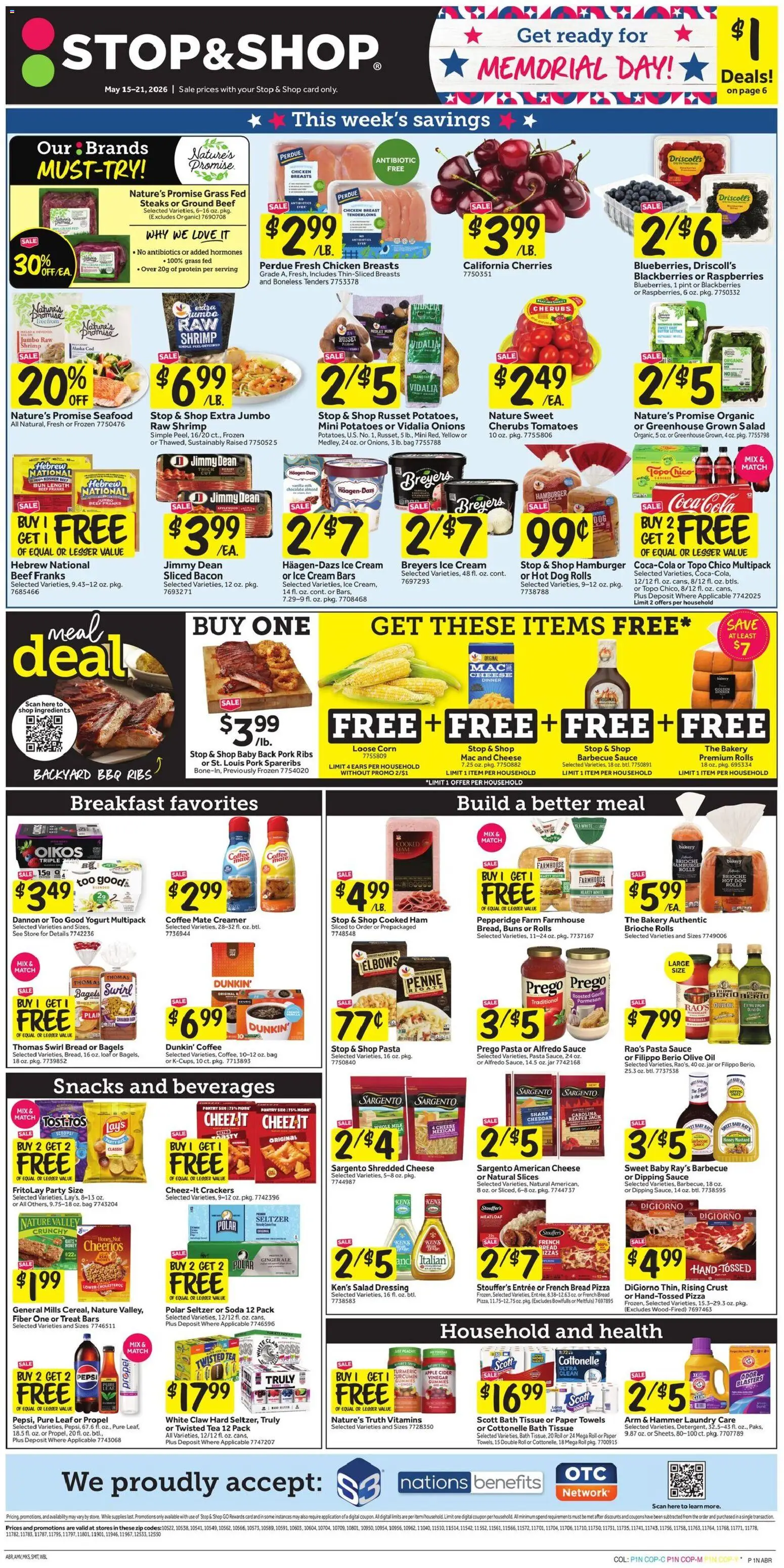 Stop & Shop Weekly Circular - NY - valid from 15.05.2026 | Page: 1