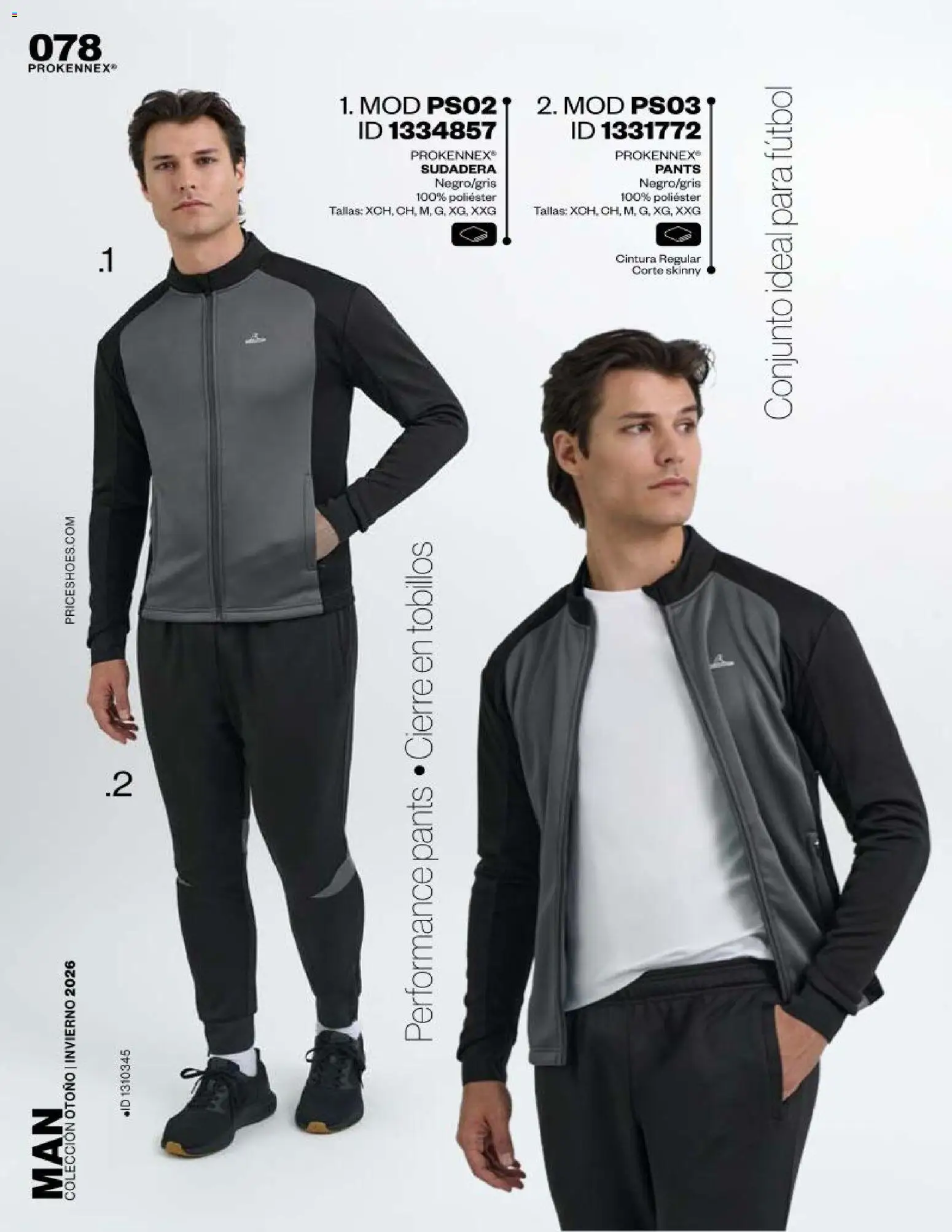 Nuevas ofertas de Price Shoes válidas en toda la República Mexicana desde el 01/09/2026. ¡Encuentra las mejores ofertas en Price Shoes catálogo Man! | Página: 78 | Productos: Sudadera, Conjunto, Pants