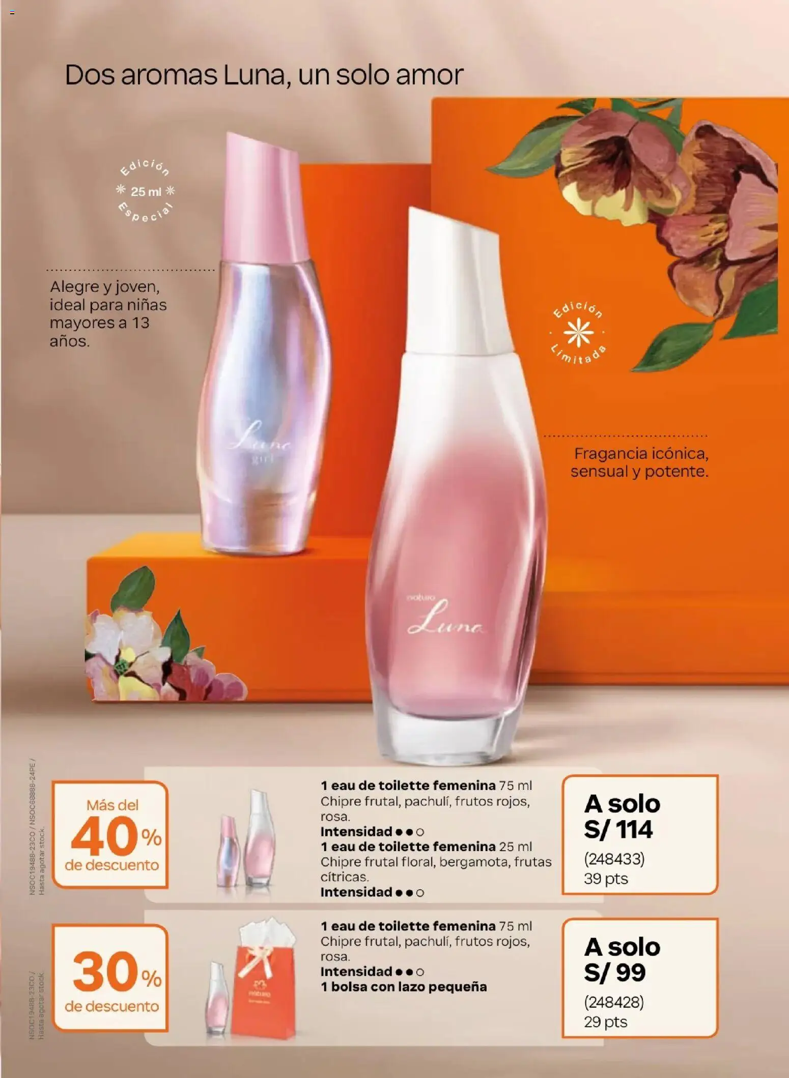 Catálogo Natura válido desde 31/03/2026 | Página: 10 | Productos: Bolsa, Fragancia, EAU de Toilette