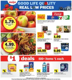 Preview of Meijer weekly ads valid from 09/23/2026