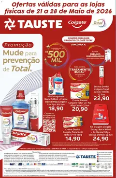 Tauste ofertas Colgate - Pré-Visualização do folheto da loja Tauste, válido de 21.05.2026