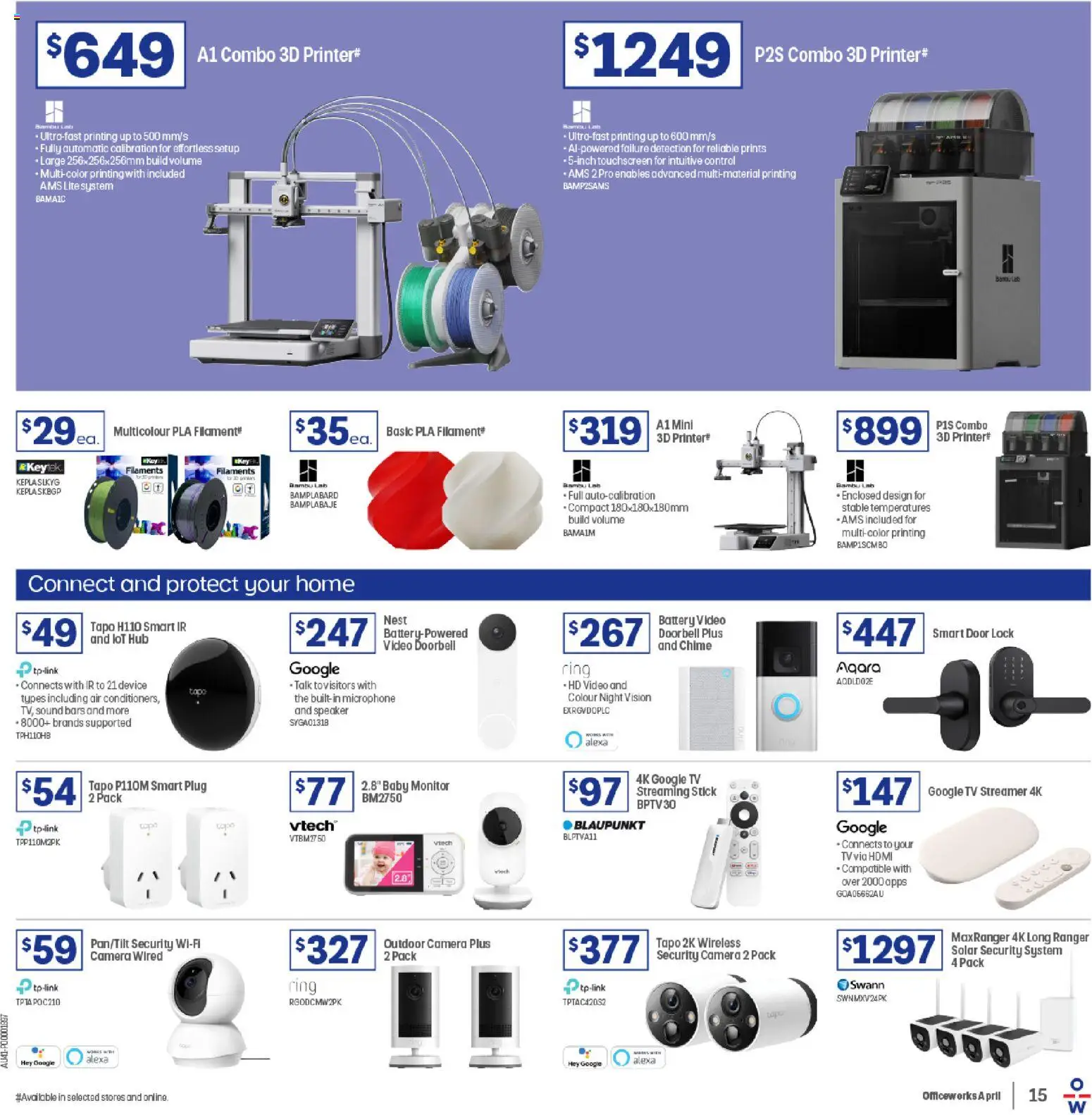 Officeworks weekly catalogue from 31/03/2026