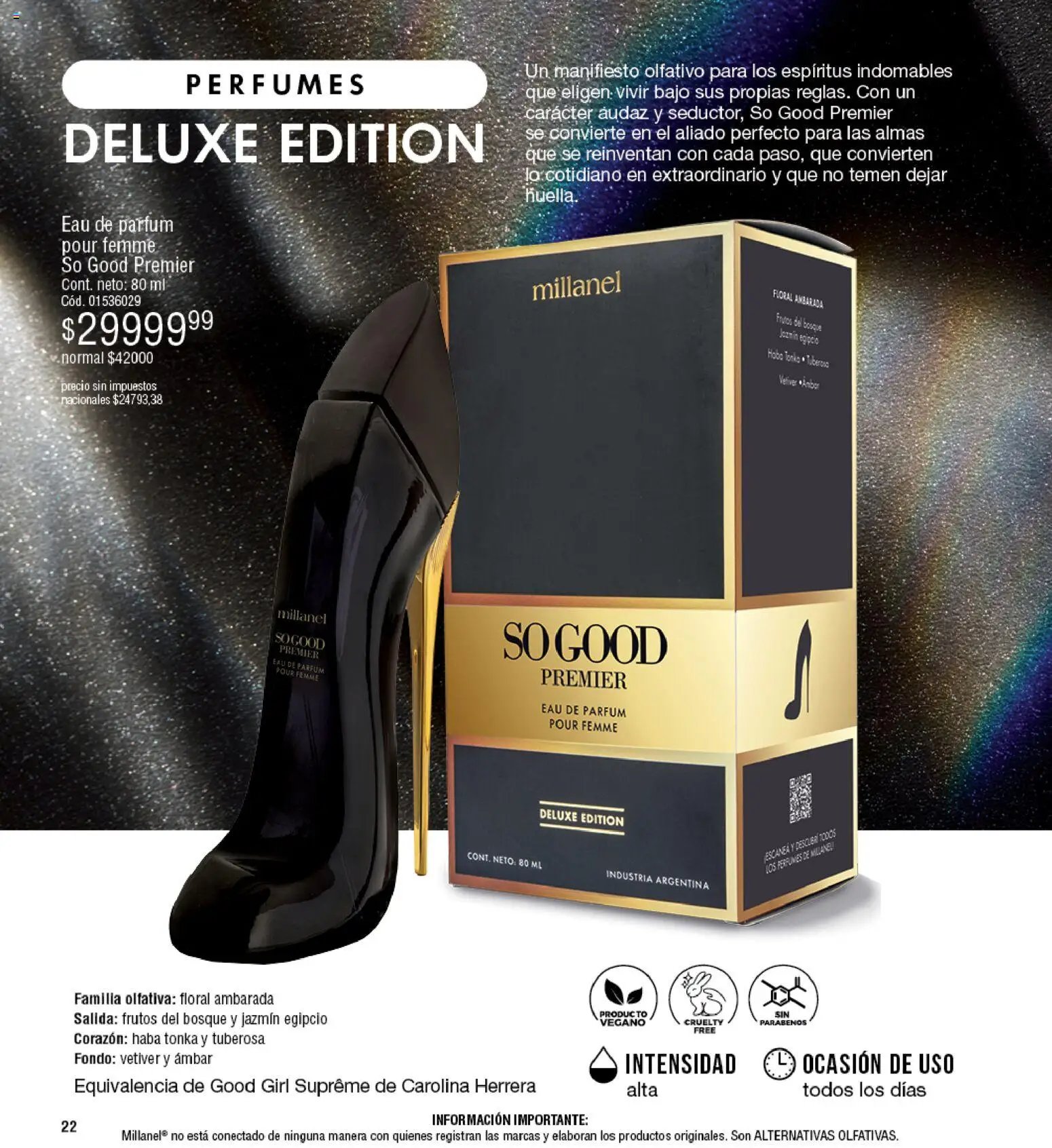 Millanel - Catálogo │ válido desde el 30/03/2026 | Página: 22 | Productos: Perfumes
