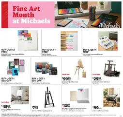 Preview of Michaels weekly ads valid from 08/23/2026