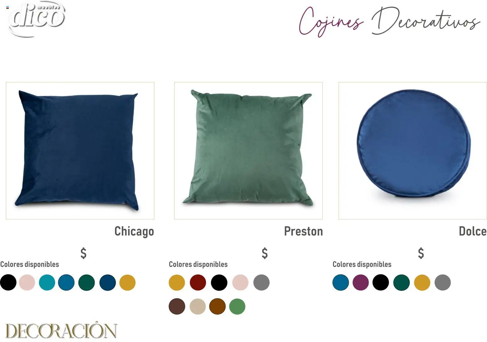 Nuevas ofertas de Muebles Dico válidas en toda la República Mexicana desde el 09/12/2025. ¡Encuentra las mejores ofertas en Muebles Dico catálogo Decoración! | Página: 50 | Productos: Decoración