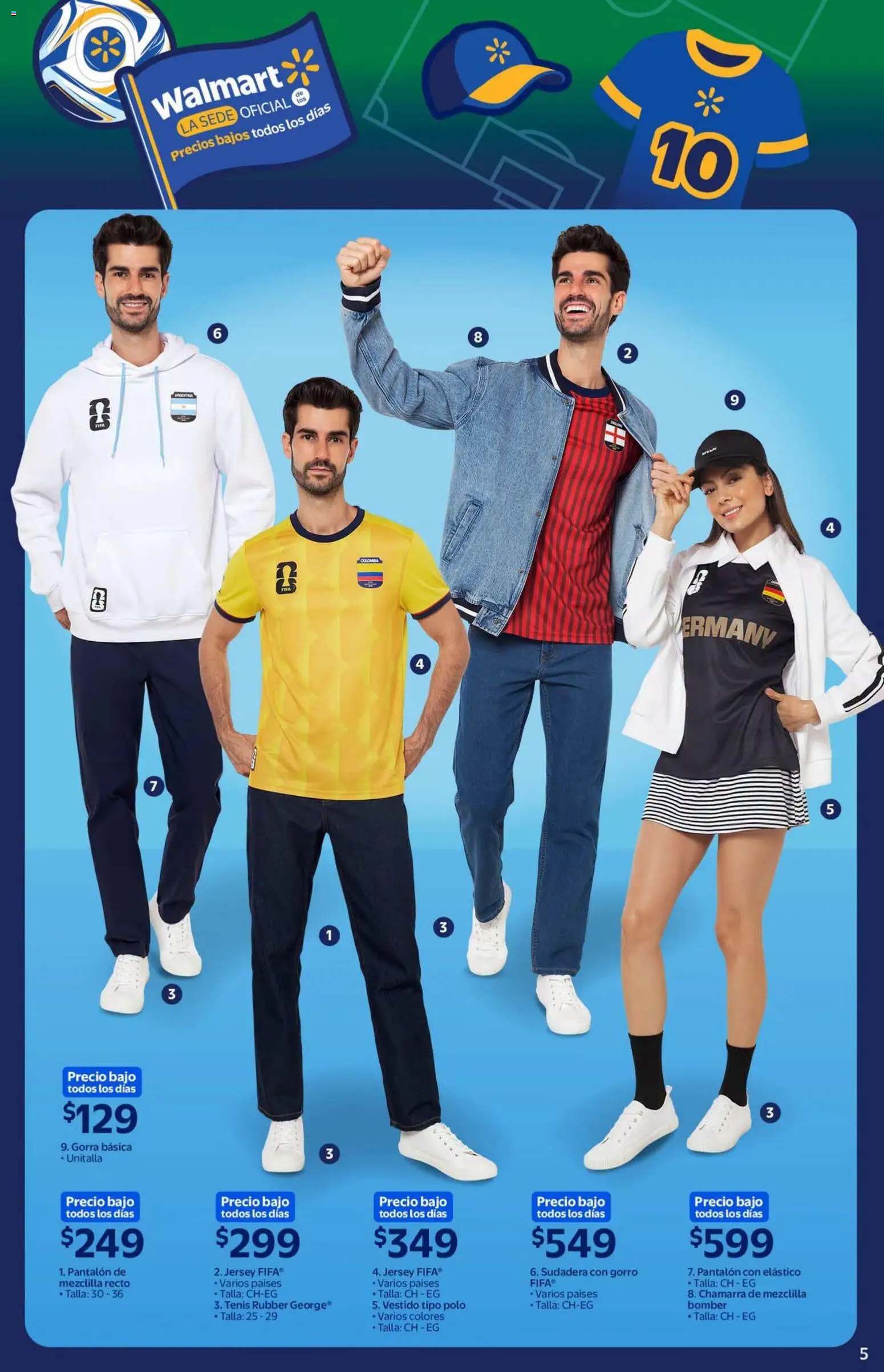 Nuevas ofertas de Walmart válidas en toda la República Mexicana desde el 18.06.2026. ¡Encuentra las mejores ofertas en Walmart folleto Ofertas! | Página: 5