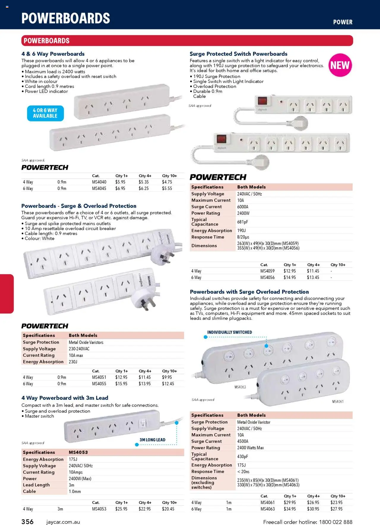 Jaycar catalogue - valid from 09/07/2025 | Page: 356 | Products: Light, Suit, Cable, Safe
