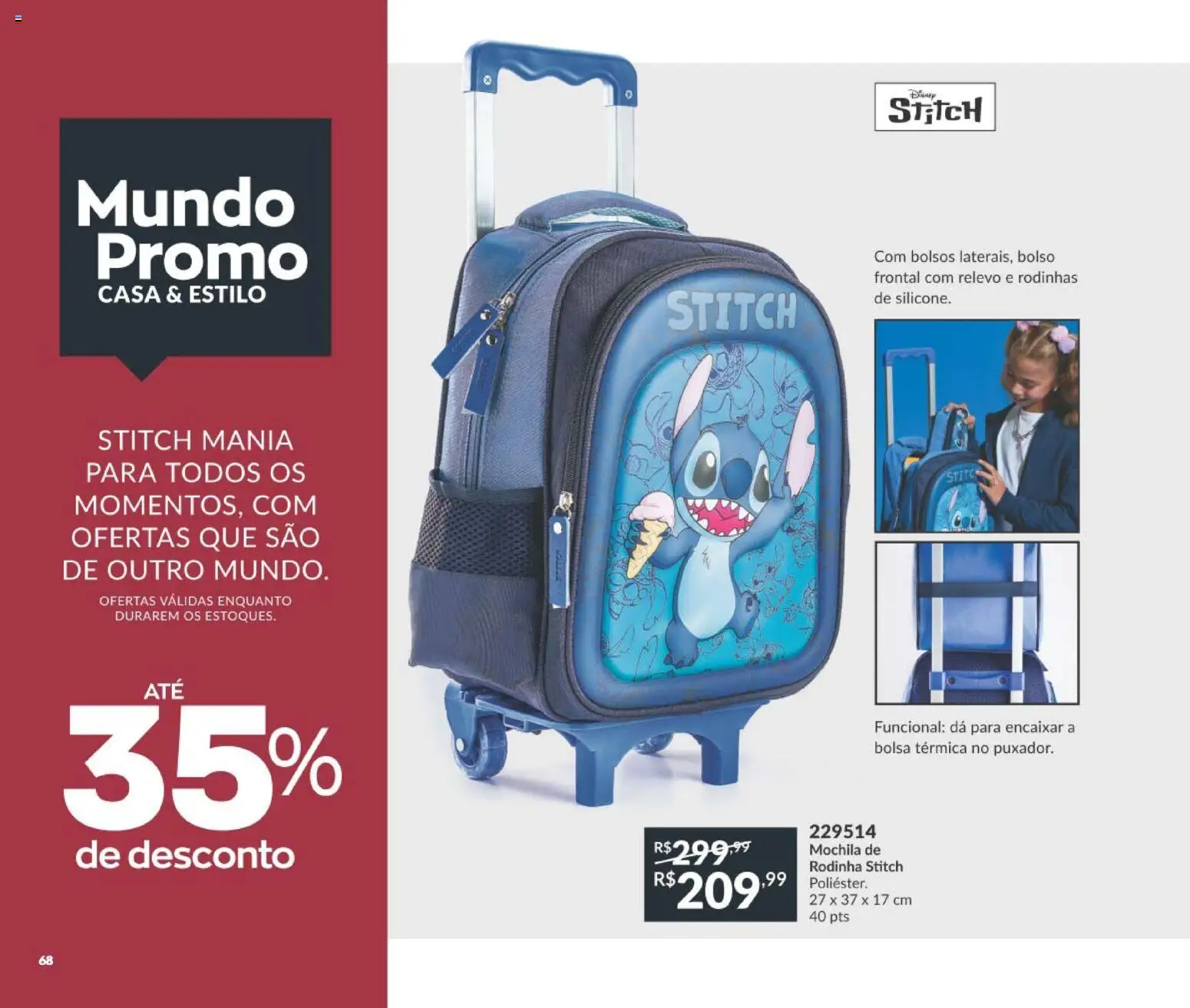 Avon Folheto - válido de 01/09/2026 | Página: 68 | Produtos: Bolsa térmica, Mochila, Bolsa