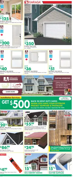 Preview of Kent weekly flyer / circulaire from shop Kent valid from Jul 23, 2026 | Page: 8 | Products: Ridge