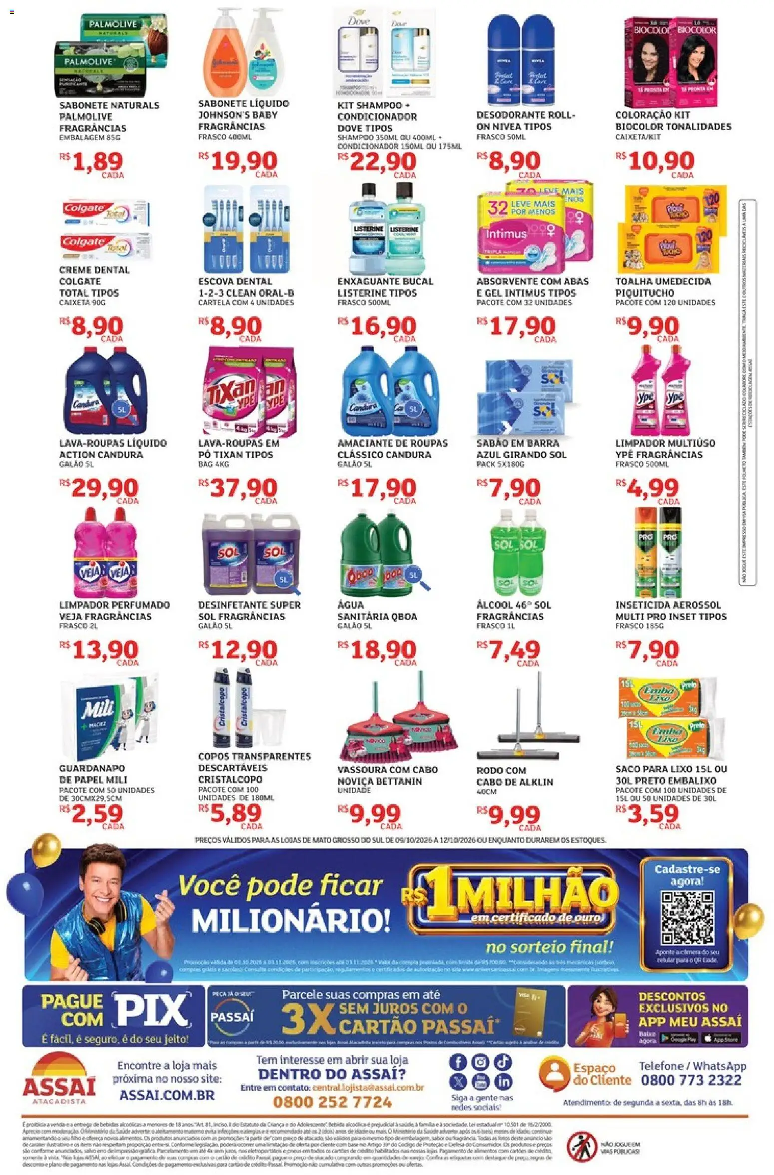 Assaí Atacadista Folheto - válido de 09/10/2026 | Página: 4