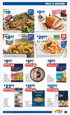 Preview of Foodland catalogue  - valid from 29.04.2026 | Page: 7 | Products: Lamb, Prawns, Sustainable, Seafood