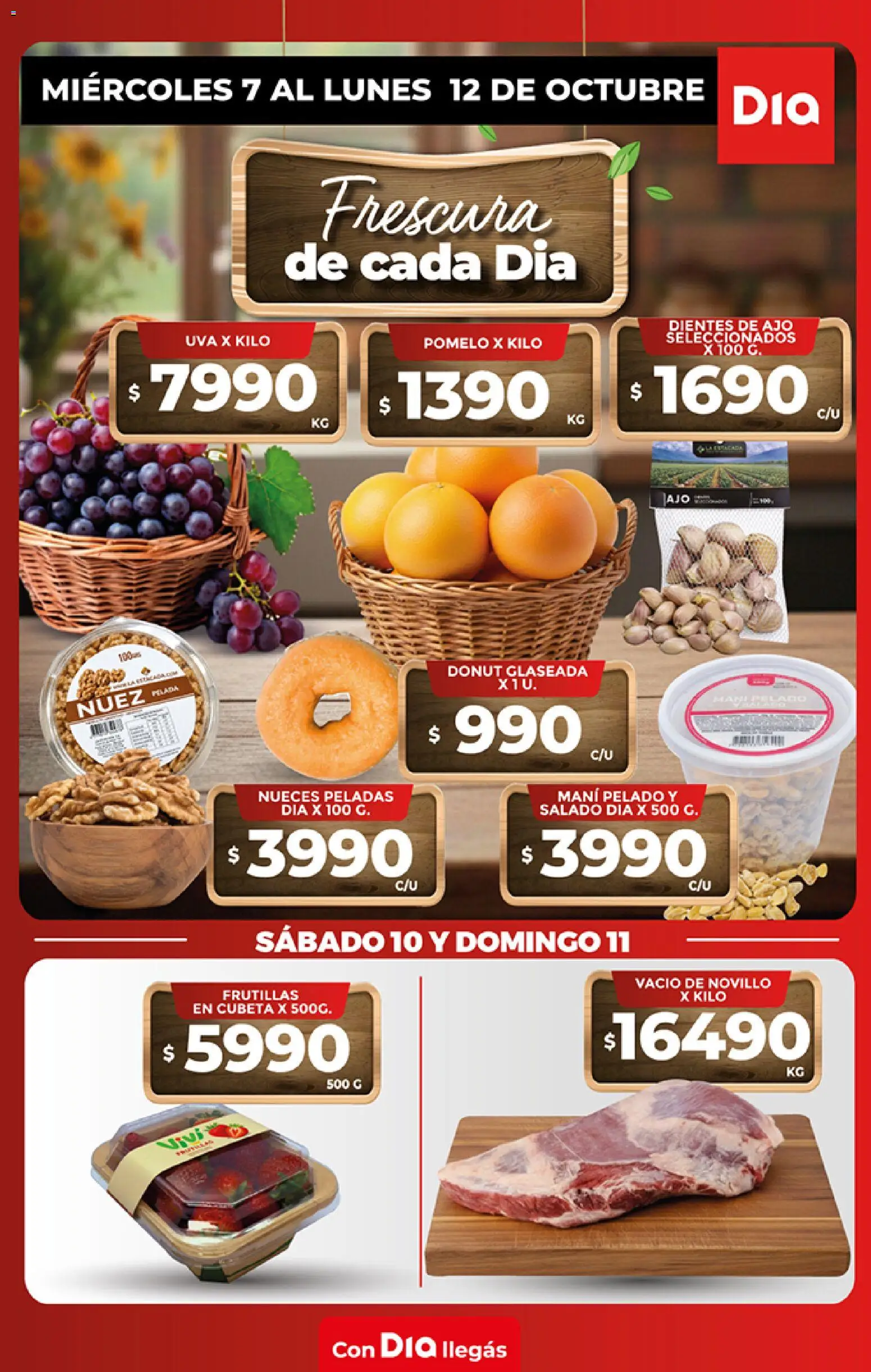 Supermercado DIA - Especial Frescos │ válido desde el 07/10/2026 | Página: 1