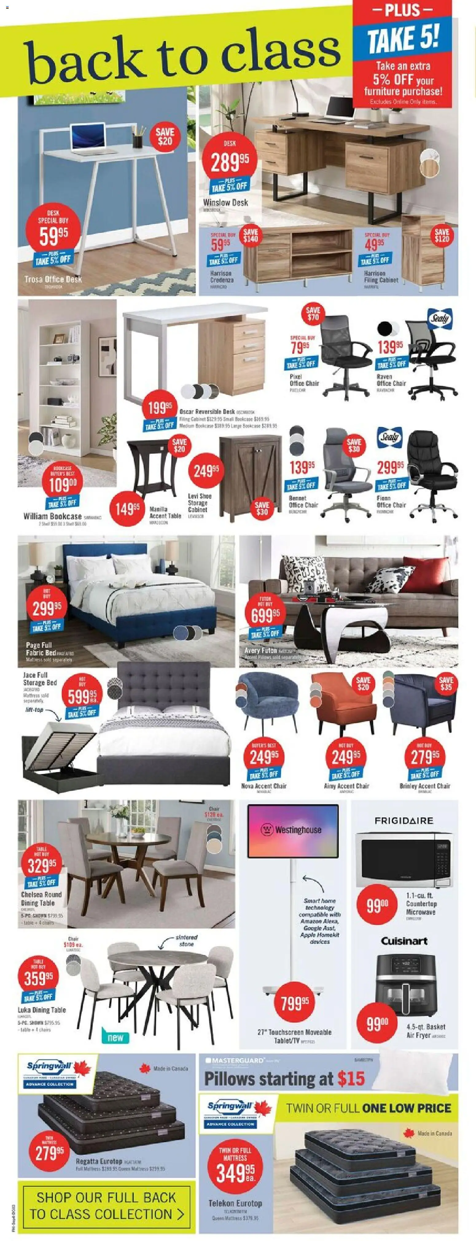 The Brick flyer valid from Sep 3, 2026 | Page: 14