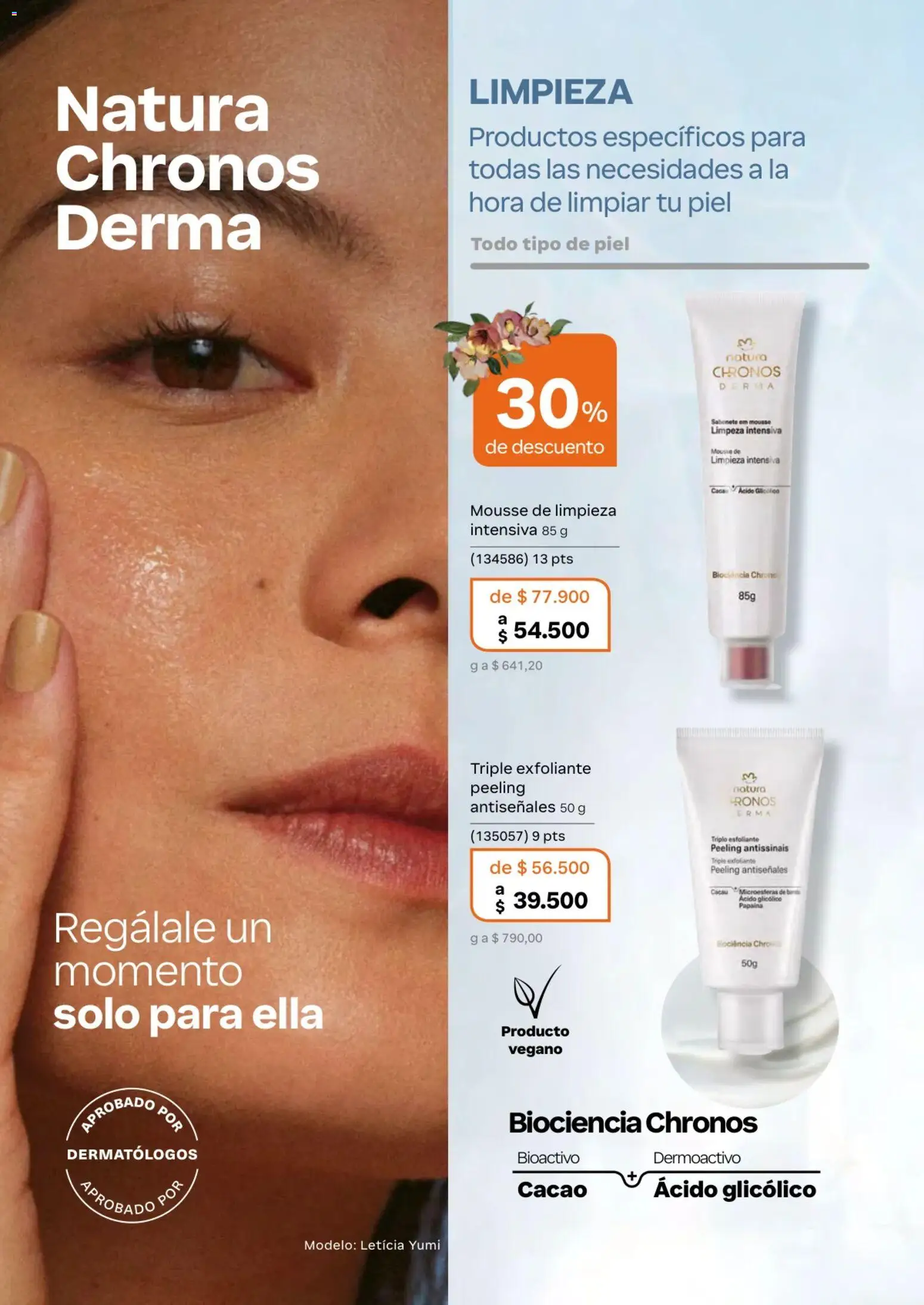 Natura revista - valida desde el 01.04.2026 | Página: 105 | Productos: Mousse, Peeling