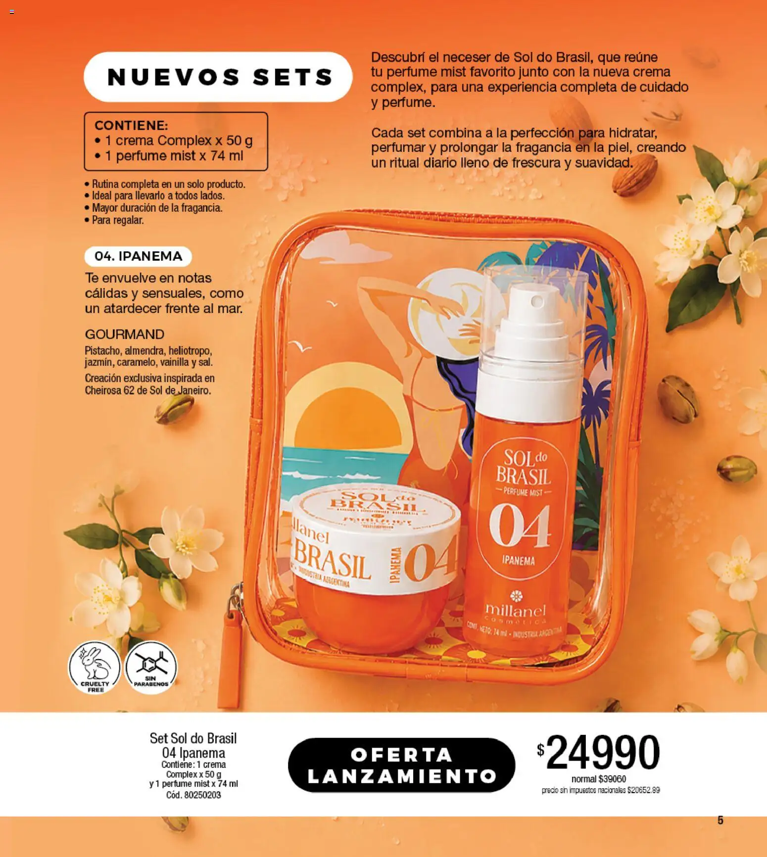 Millanel - Catálogo │ válido desde el 17/08/2026 | Página: 5 | Productos: Vainilla, Perfume, Fragancia, Té