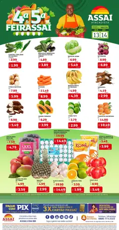 Assaí Atacadista ofertas - PB - Pré-Visualização do folheto da loja Assaí Atacadista, válido de 13.05.2026