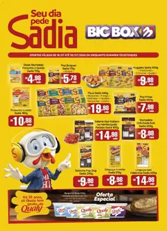 Big Box ofertas BRF - Pré-Visualização do folheto da loja Big Box, válido de 18/07/2026