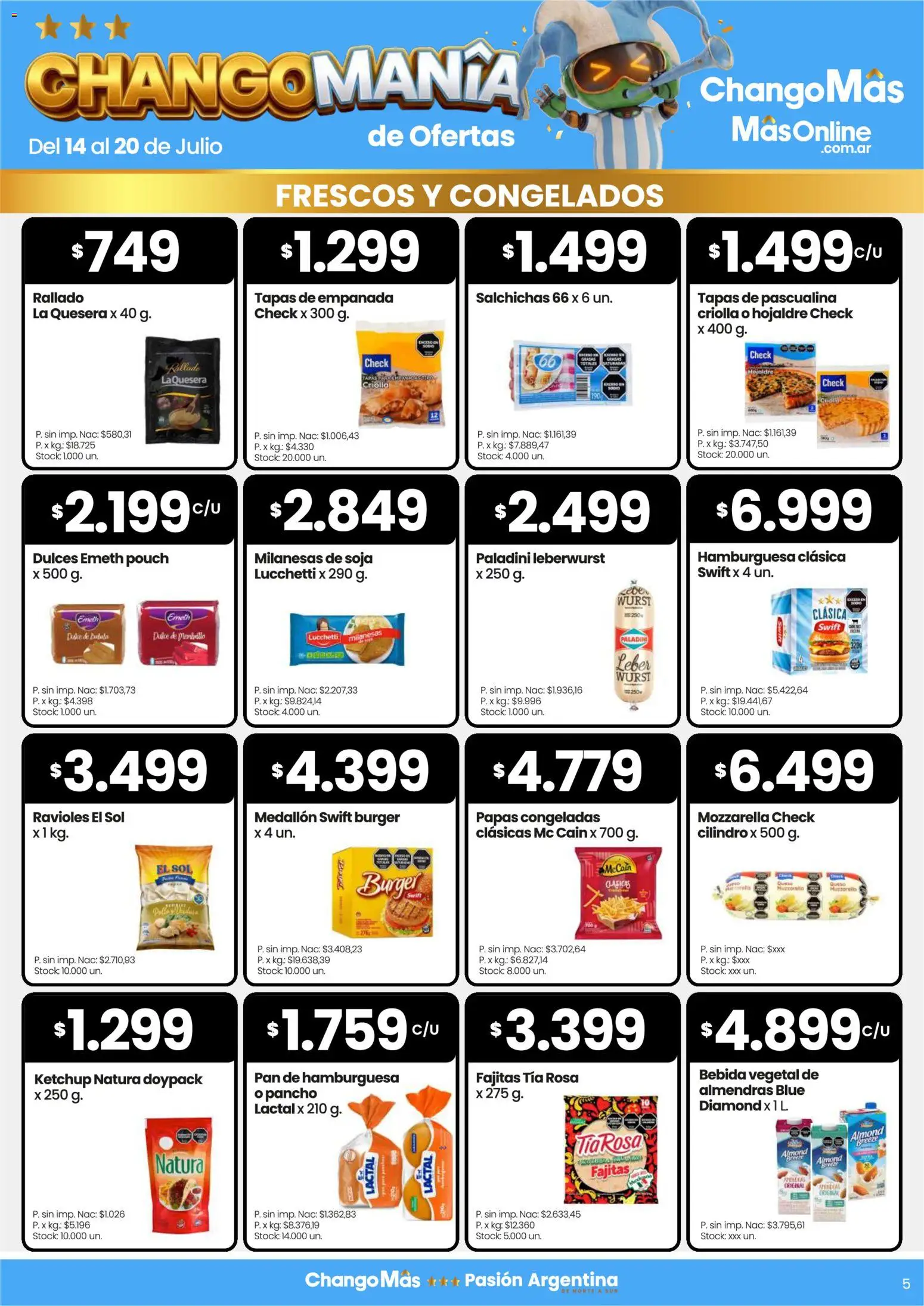 Changomas ofertas │ válido desde el 14/07/2026 | Página: 5