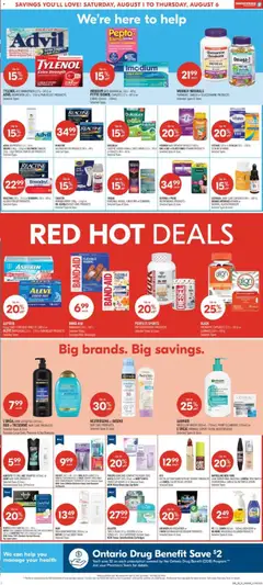 Preview of Shoppers weekly flyer / circulaire from shop Shoppers valid from Jul 31, 2026 | Page: 4