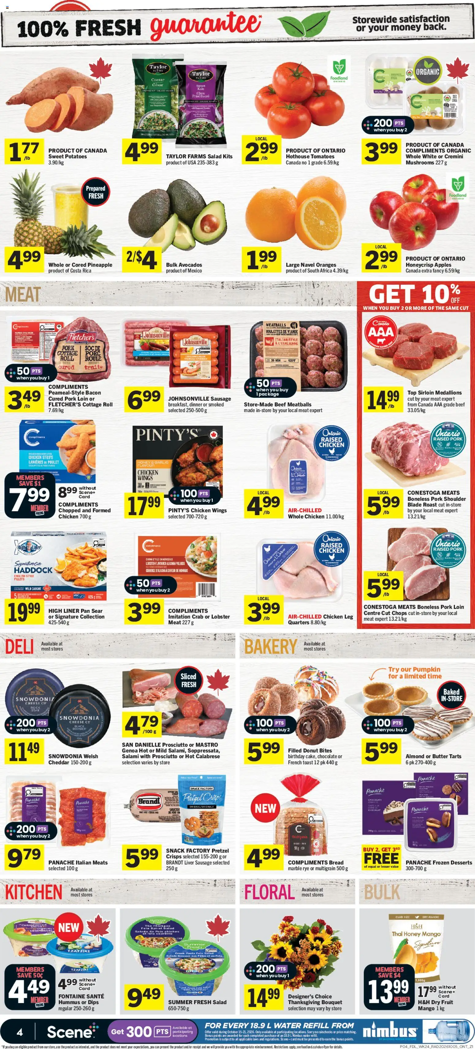 Foodland flyer valid from Oct 8, 2026 | Page: 5