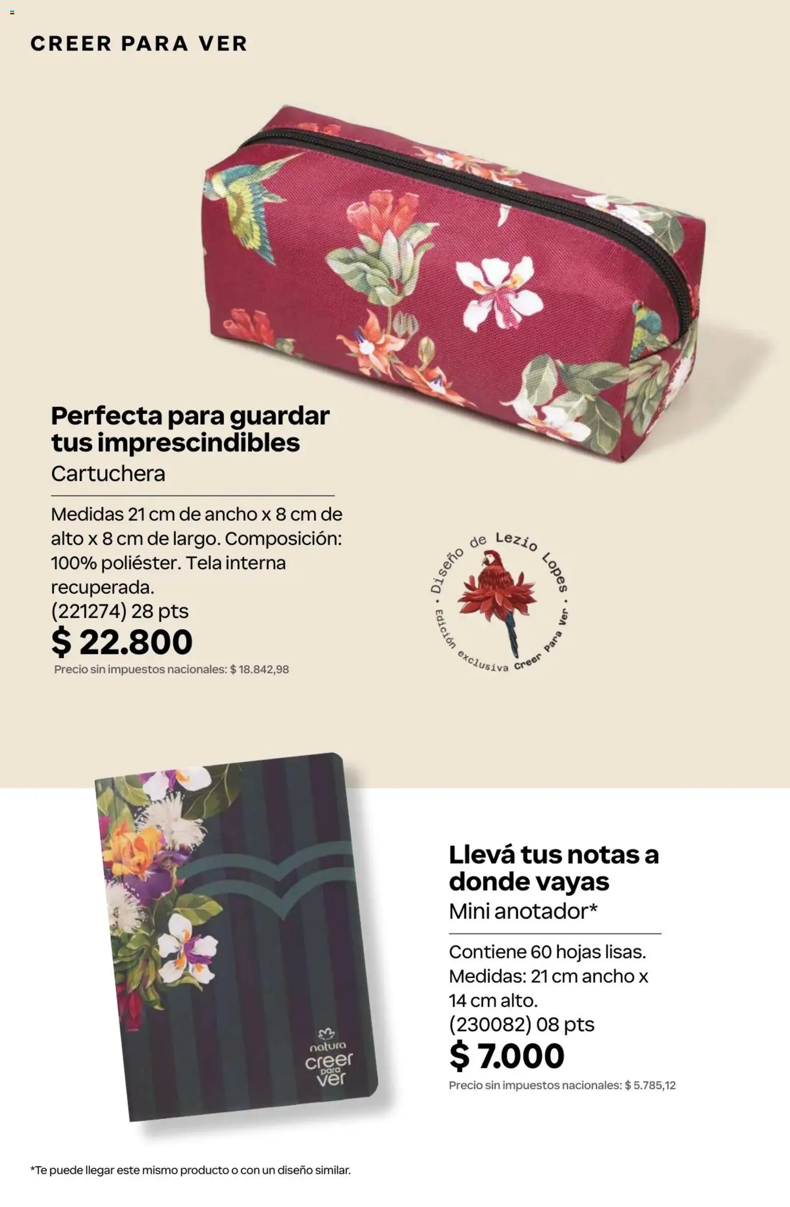 Catálogo Natura Ciclo 15 │ válido desde el 22/10/2026 | Página: 324