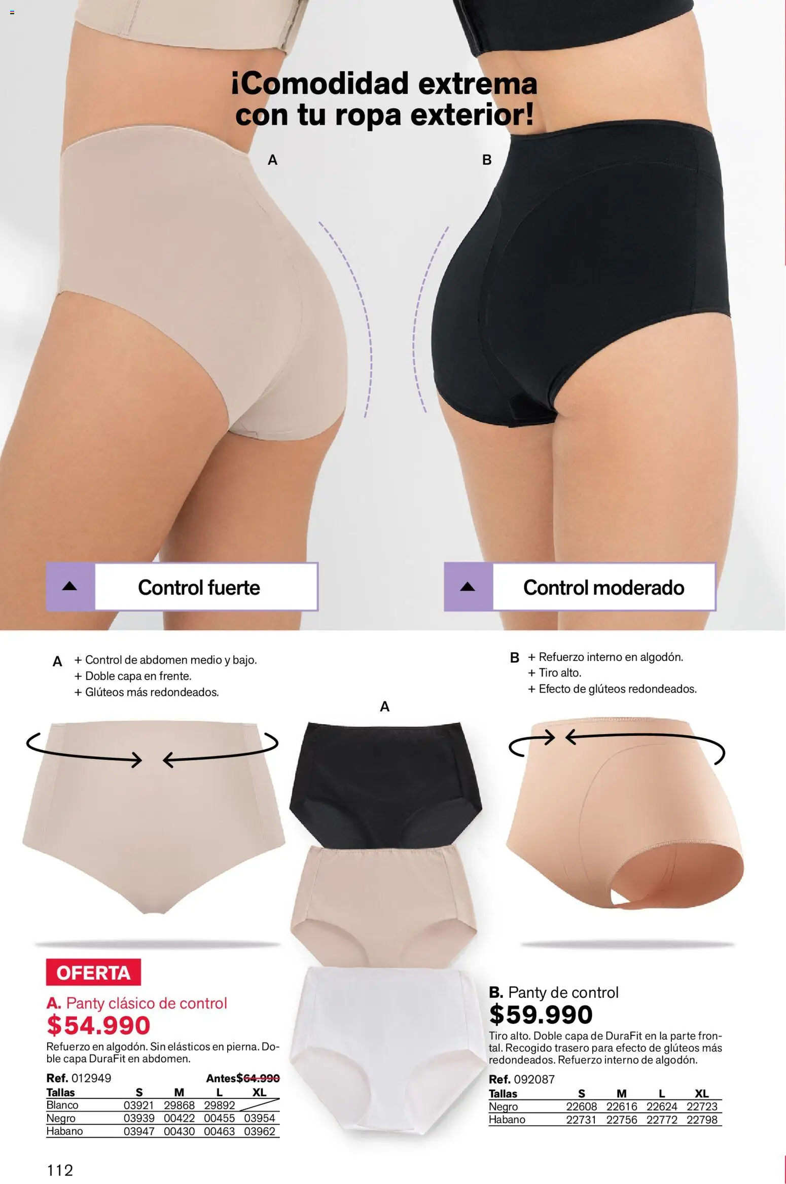 Leonisa revista - valida desde el 24/08/2026 | Página: 112 | Productos: Ropa