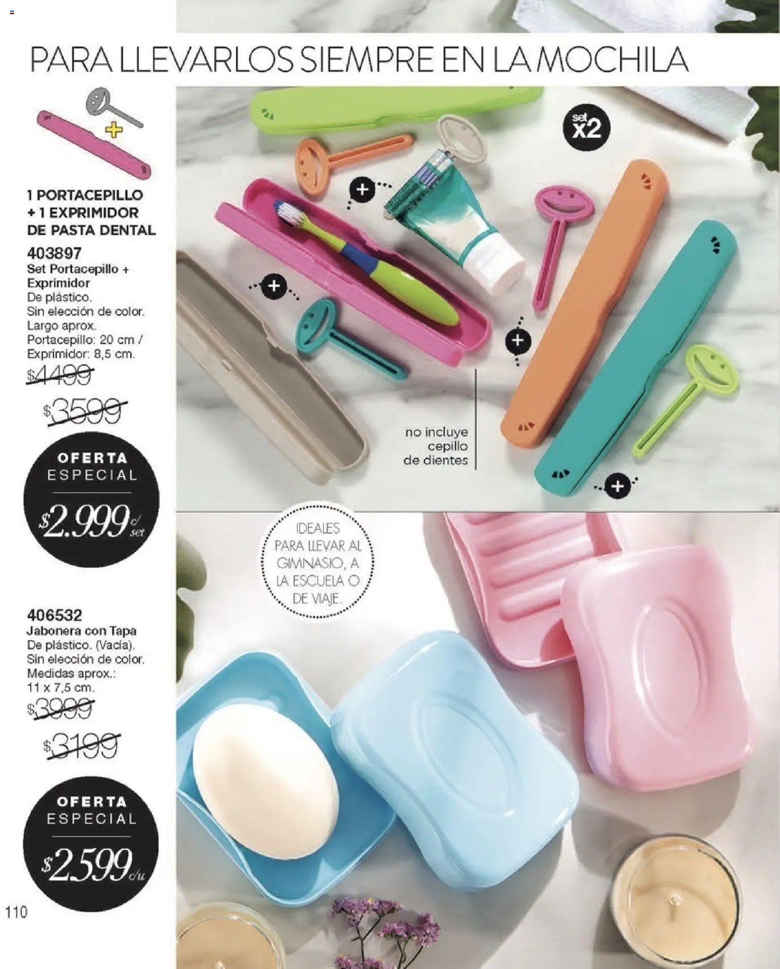 Violetta - Violetta Cosméticos │ válido desde el 18/03/2026 | Página: 110 | Productos: Exprimidor, Pasta dental, Mochila, Pasta
