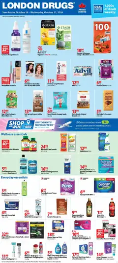 Preview of London Drugs weekly flyer / circulaire from shop London Drugs valid from Oct 16, 2026