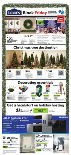 Preview of Lowe's weekly ads valid from 10/29/2026